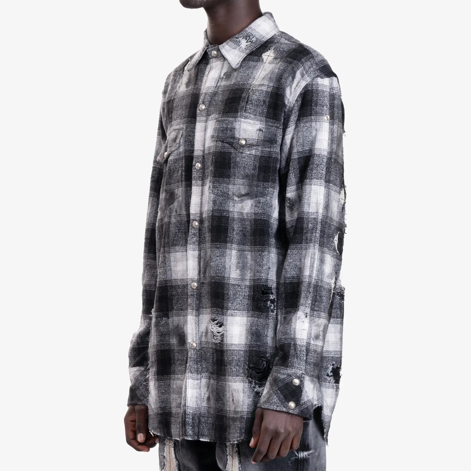 Thug Club Angels Damaged Shirt Black - 3