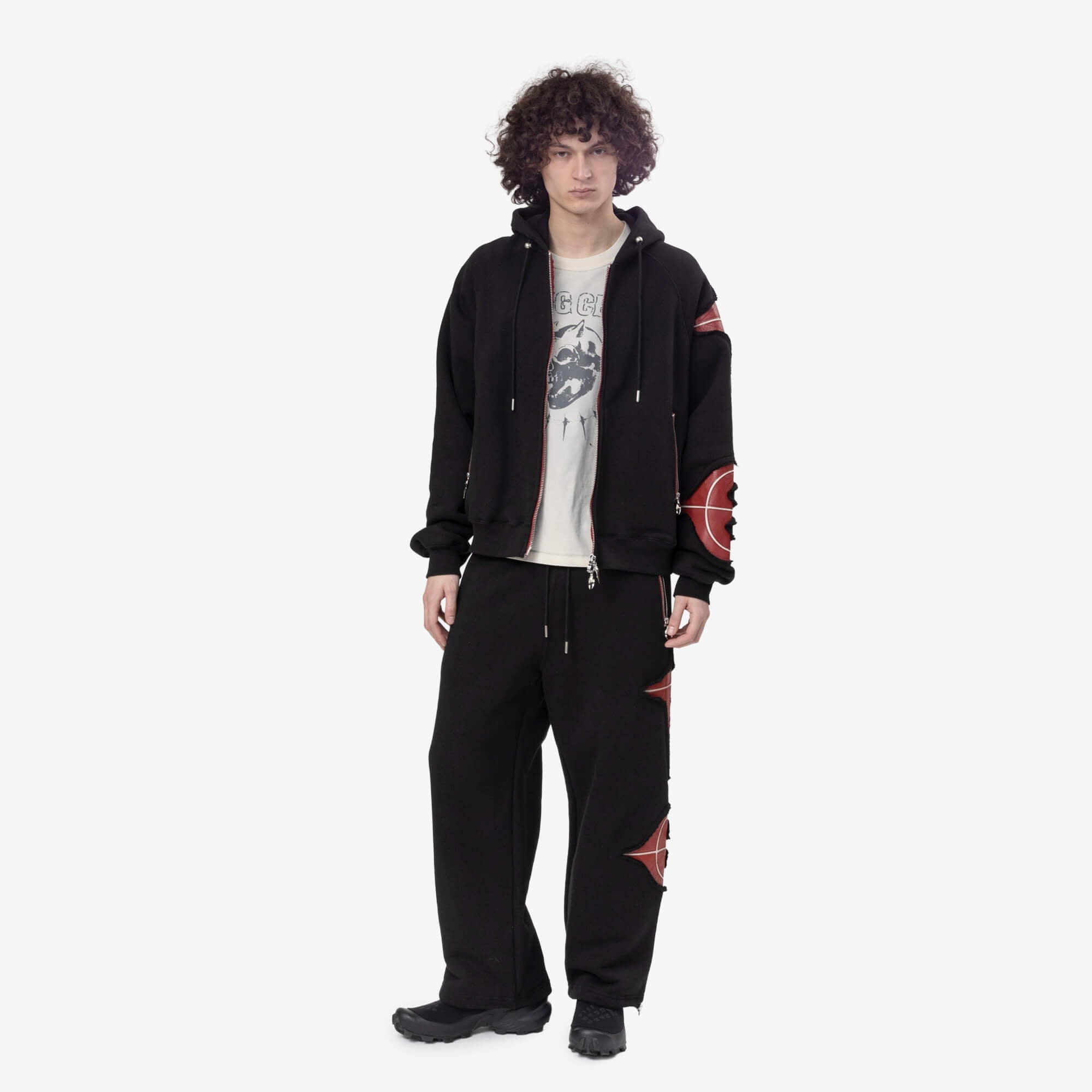Thug Club New Rock Zip Hoody Black - 2