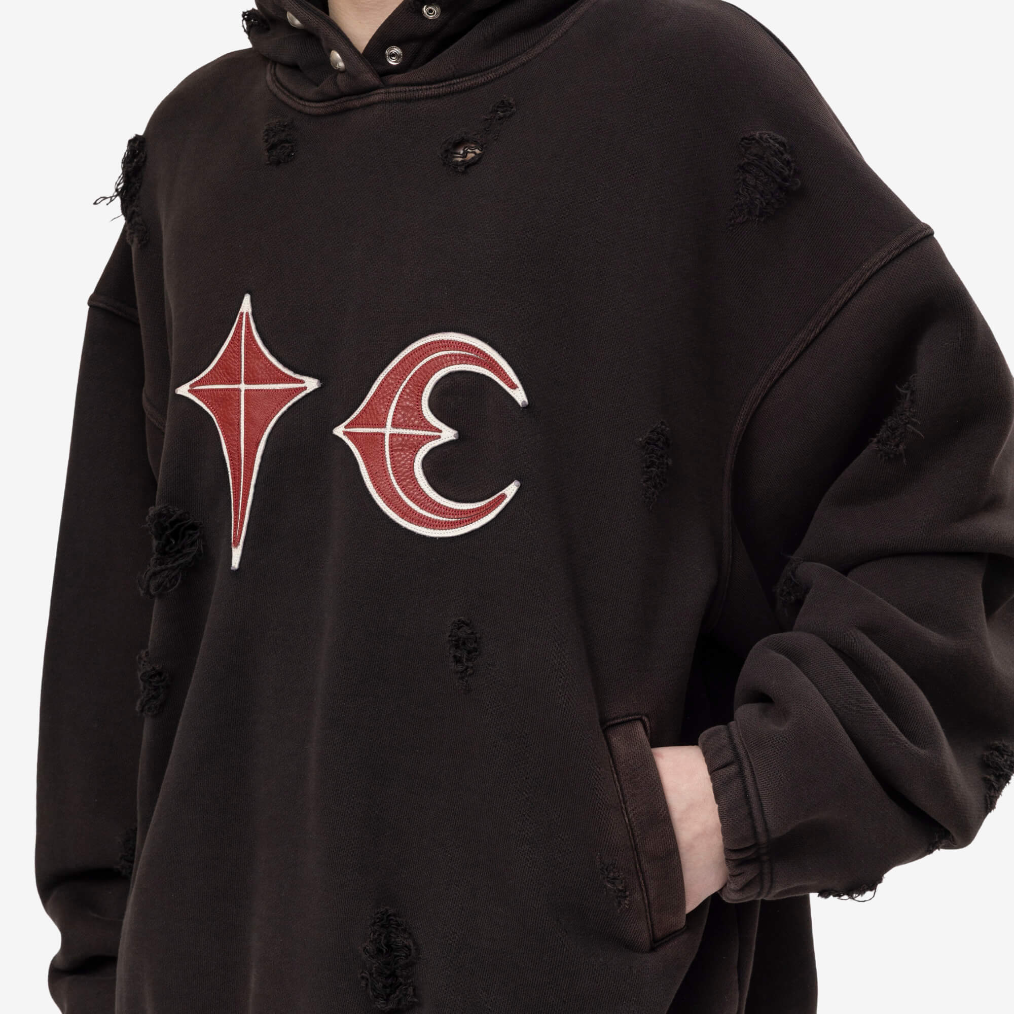 Thug Club Rock Hoody Black - 5
