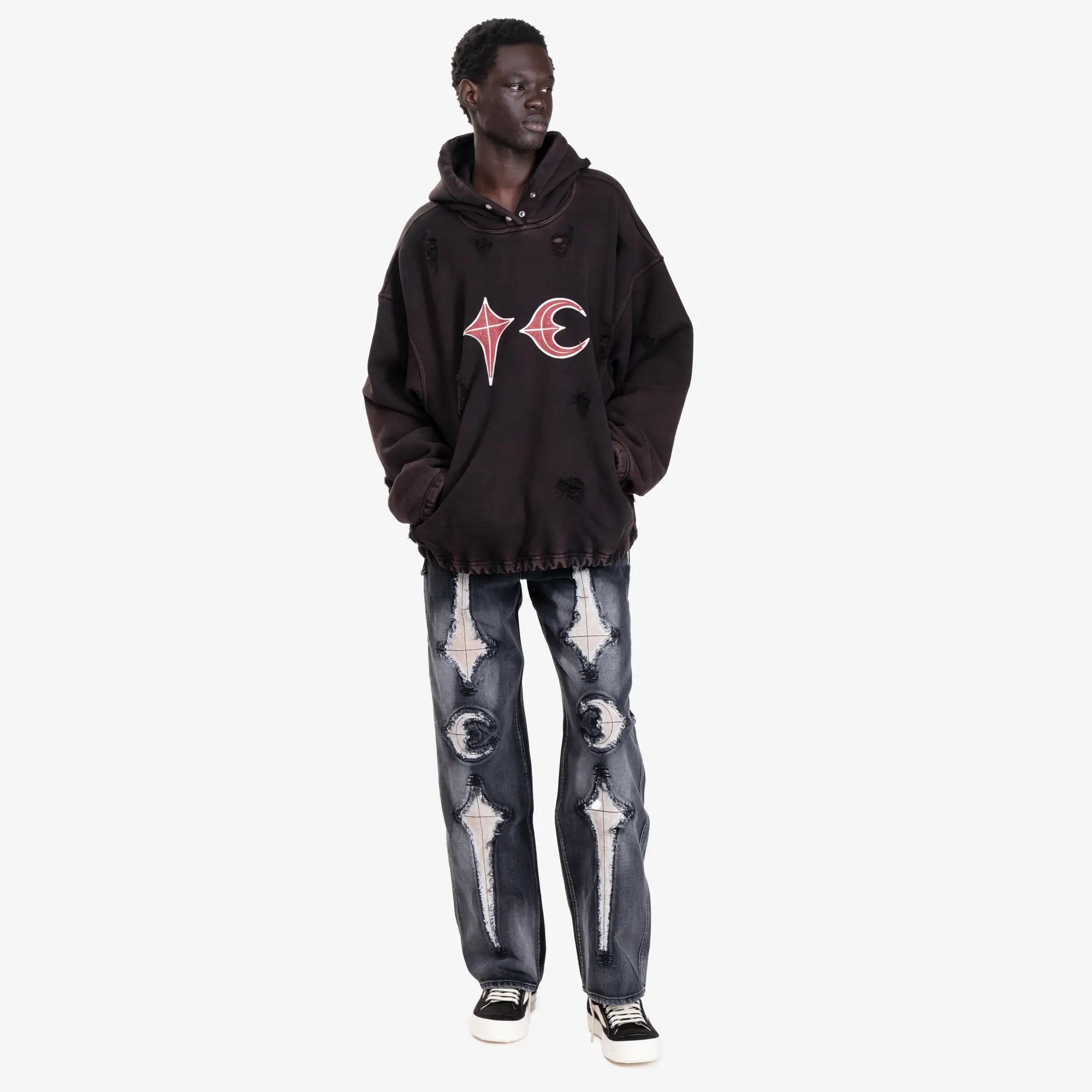 Thug Club Rock Hoody Black - 2