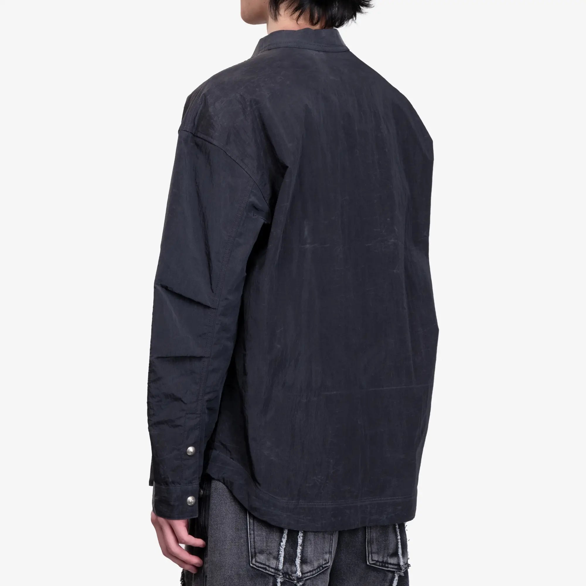 Thug Club Scarred Officer Shirt Black - 4