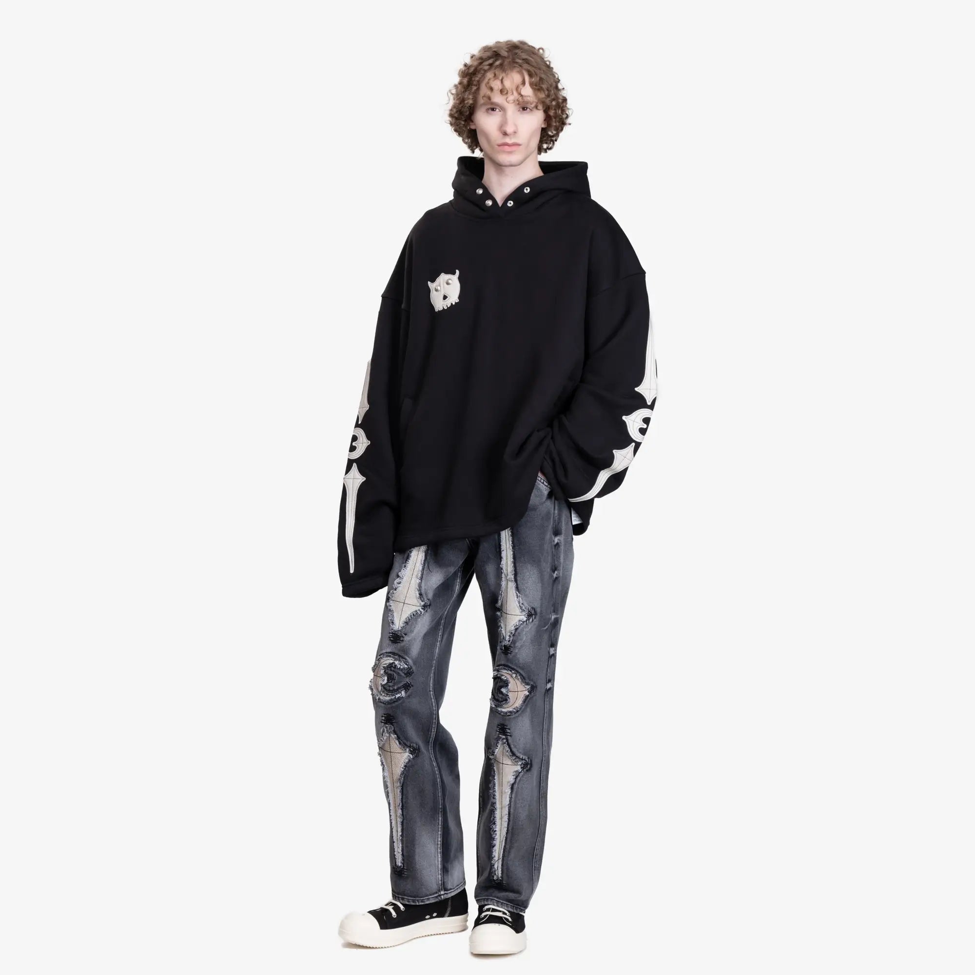 Thug Club TC Angels Hoody Black - 2