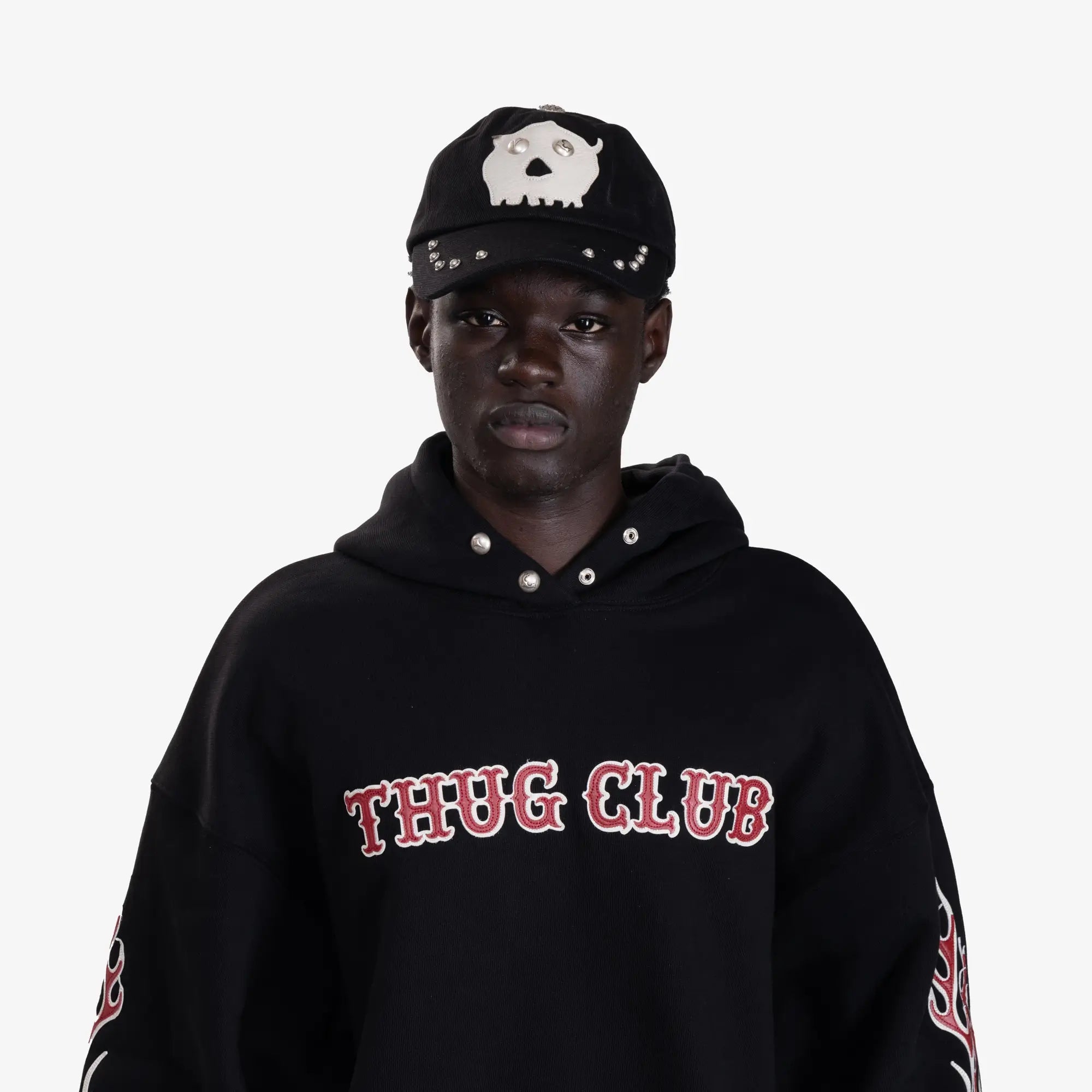 Thug Club TC Skull Cotton Cap Black - 2