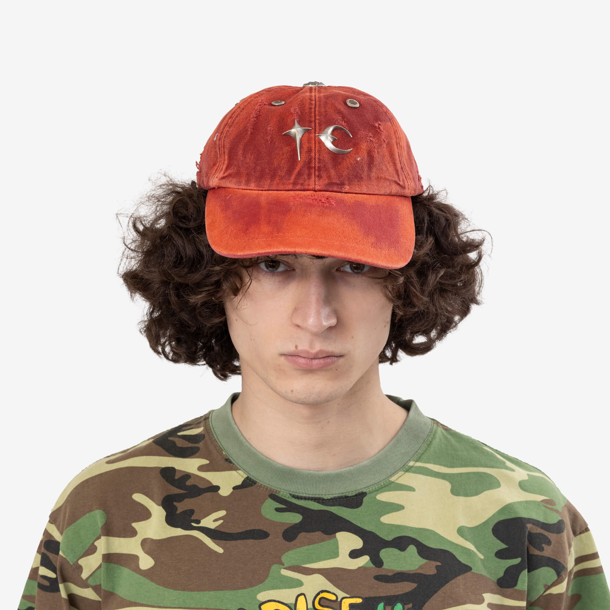 Thug Club TC Two Tone Washed Cap Red - 2