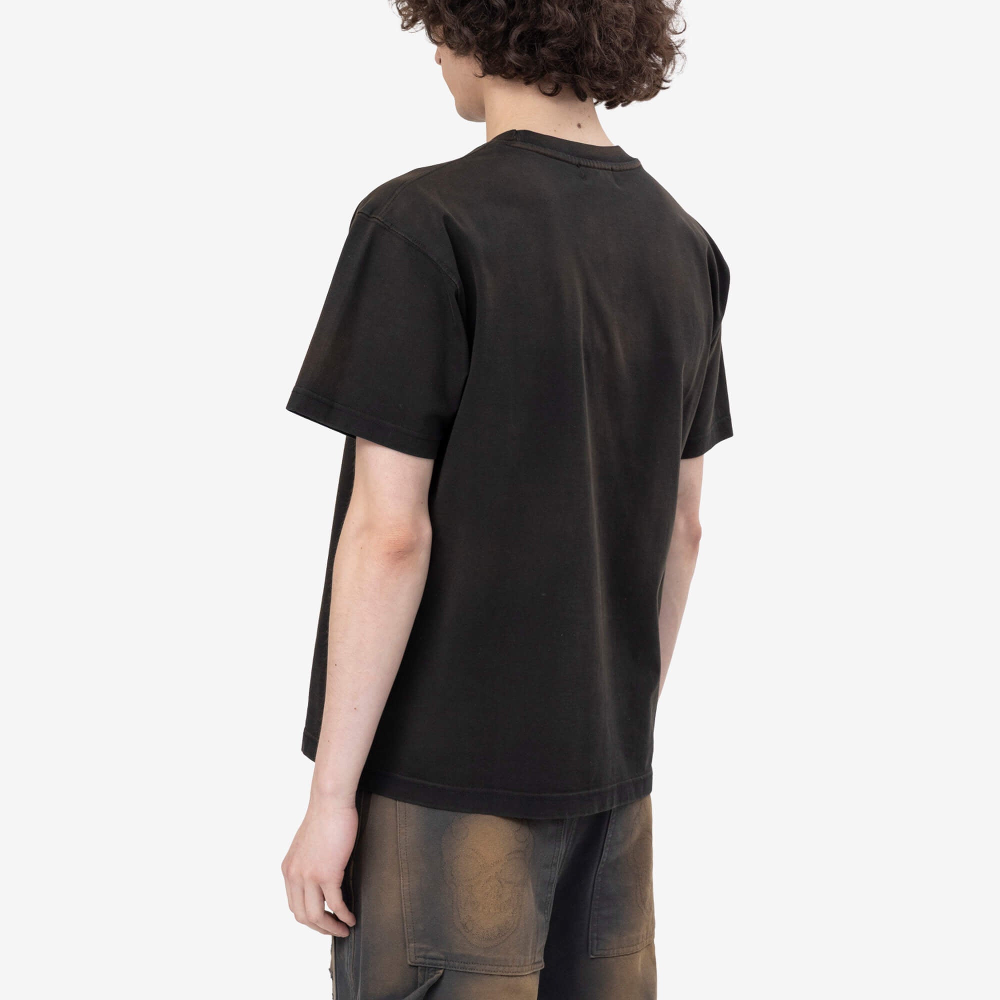Thug Club Vintage Riding Skull T-Shirt Black - 4