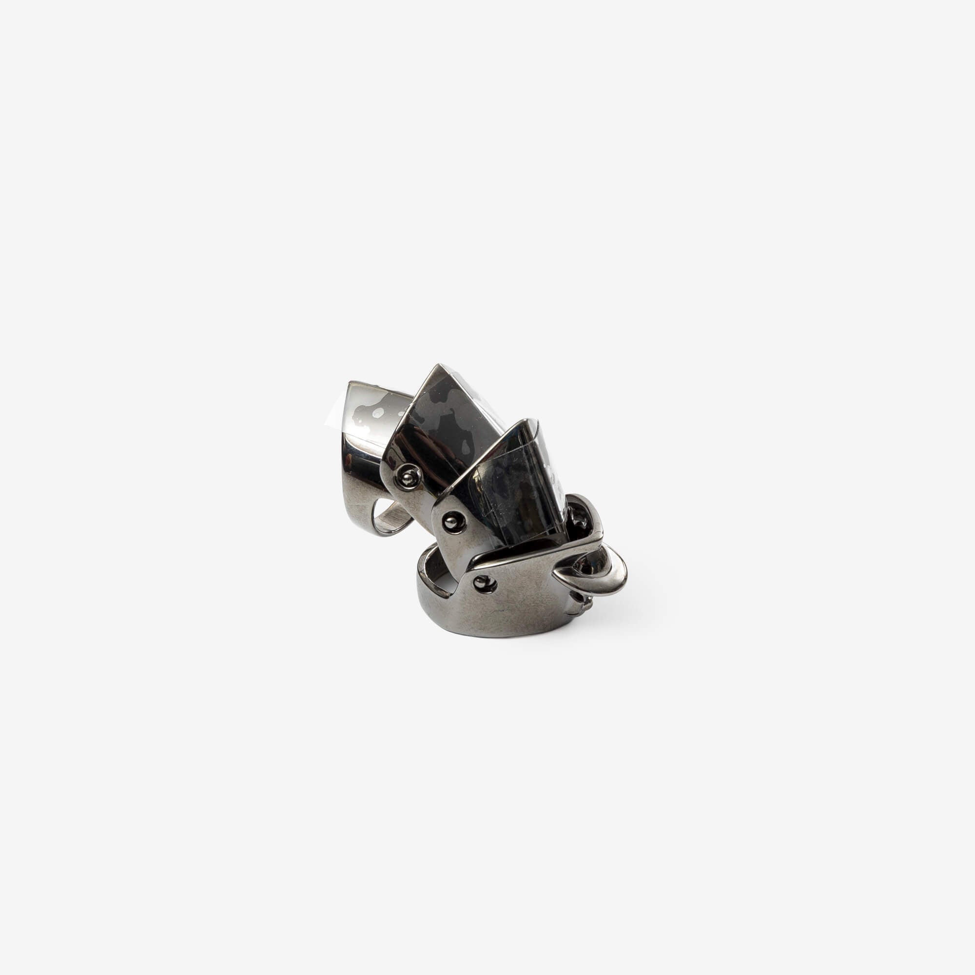 Vivienne Westwood Armour Ring Ruthenium-1