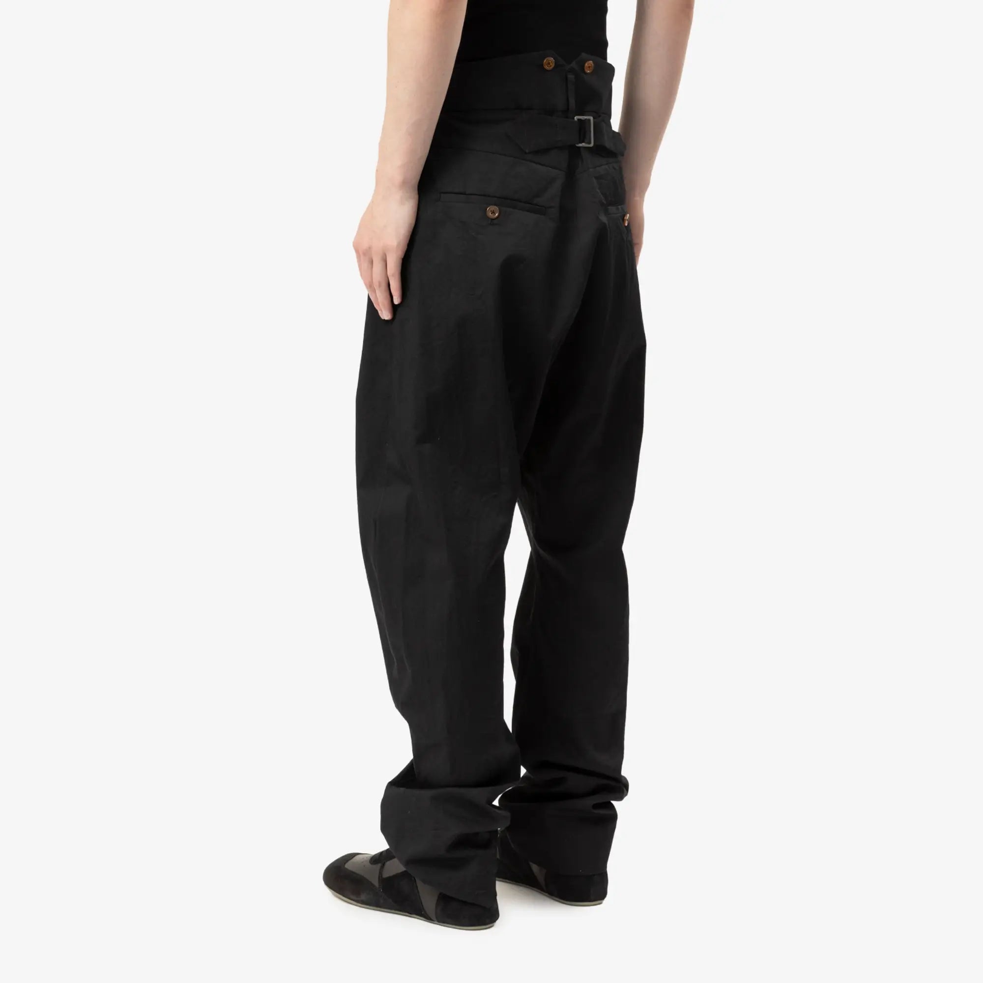 Vivienne Westwood Back Buckle Trousers Black - 4