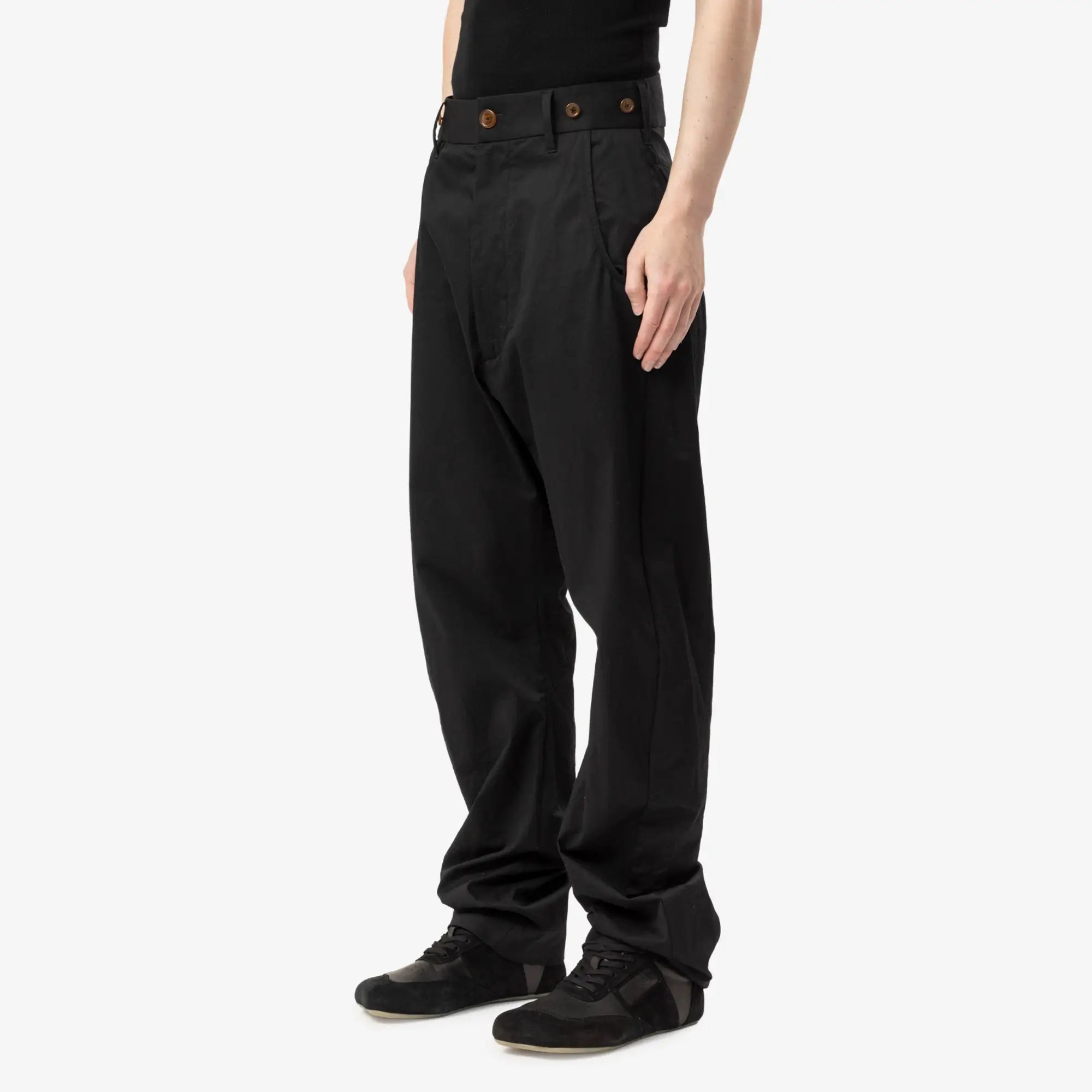 Vivienne Westwood Back Buckle Trousers Black - 3