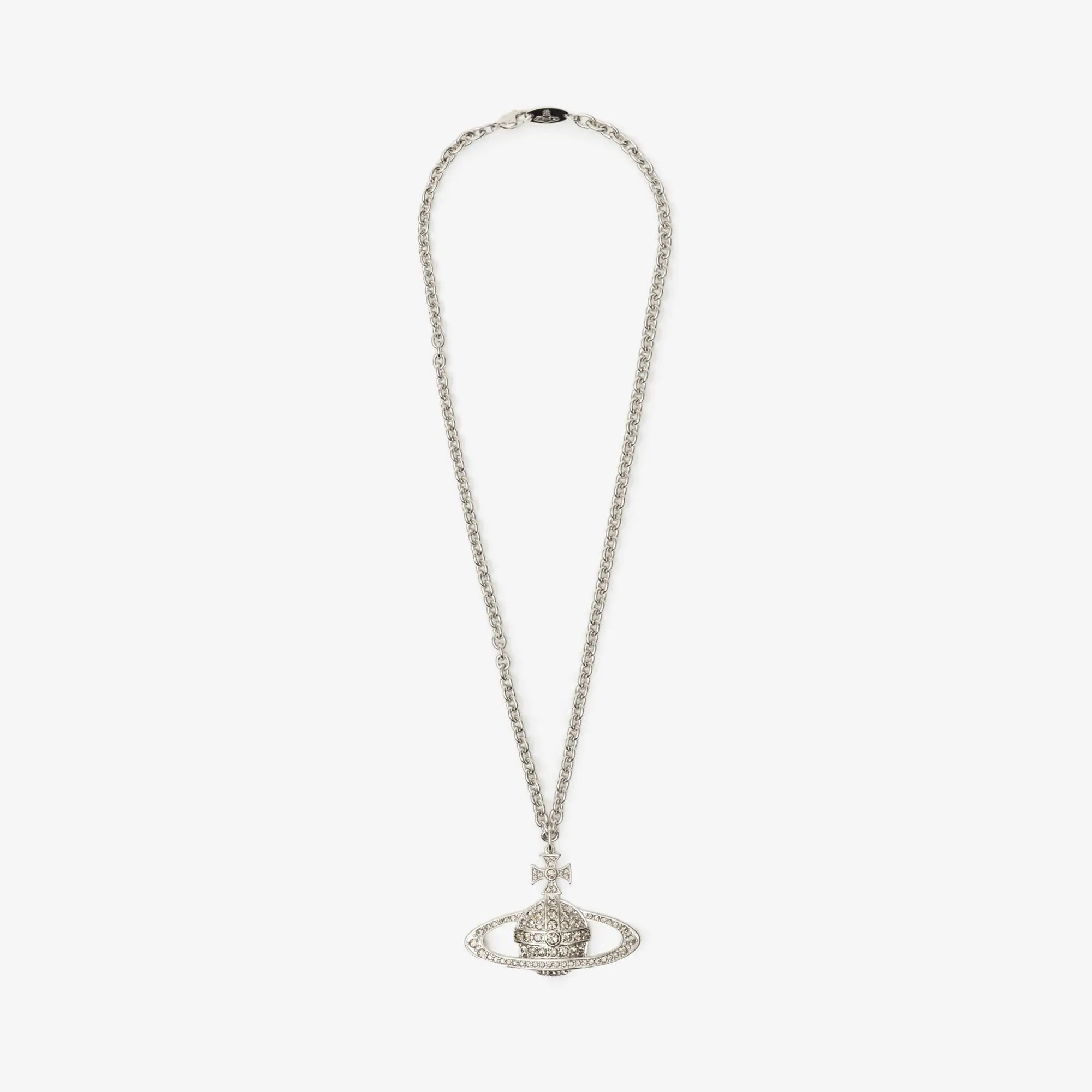 Vivienne Westwood Bas Relief Pendant Platinum - 1