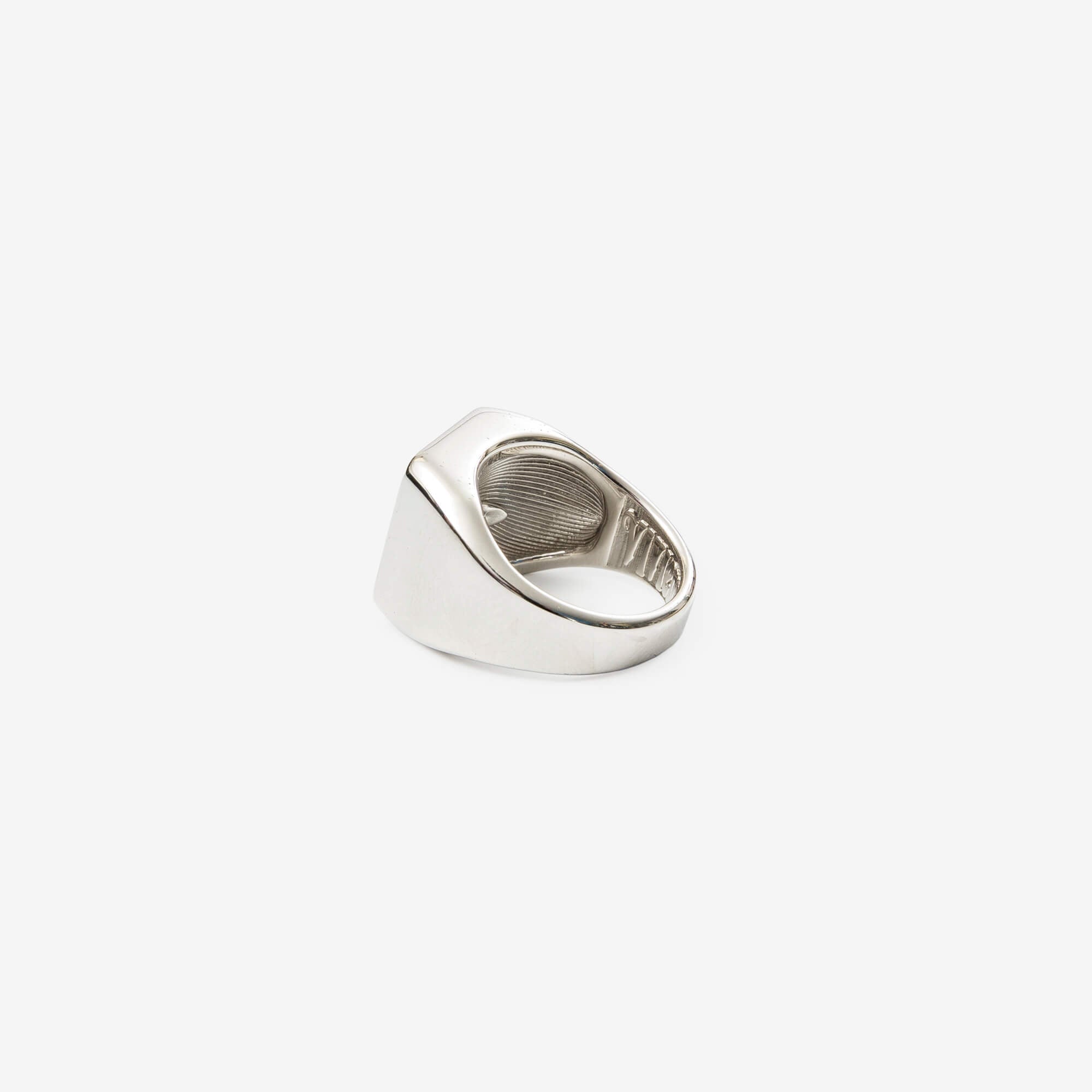 Vivienne Westwood Carlo Ring Platinum/Black CZ-4
