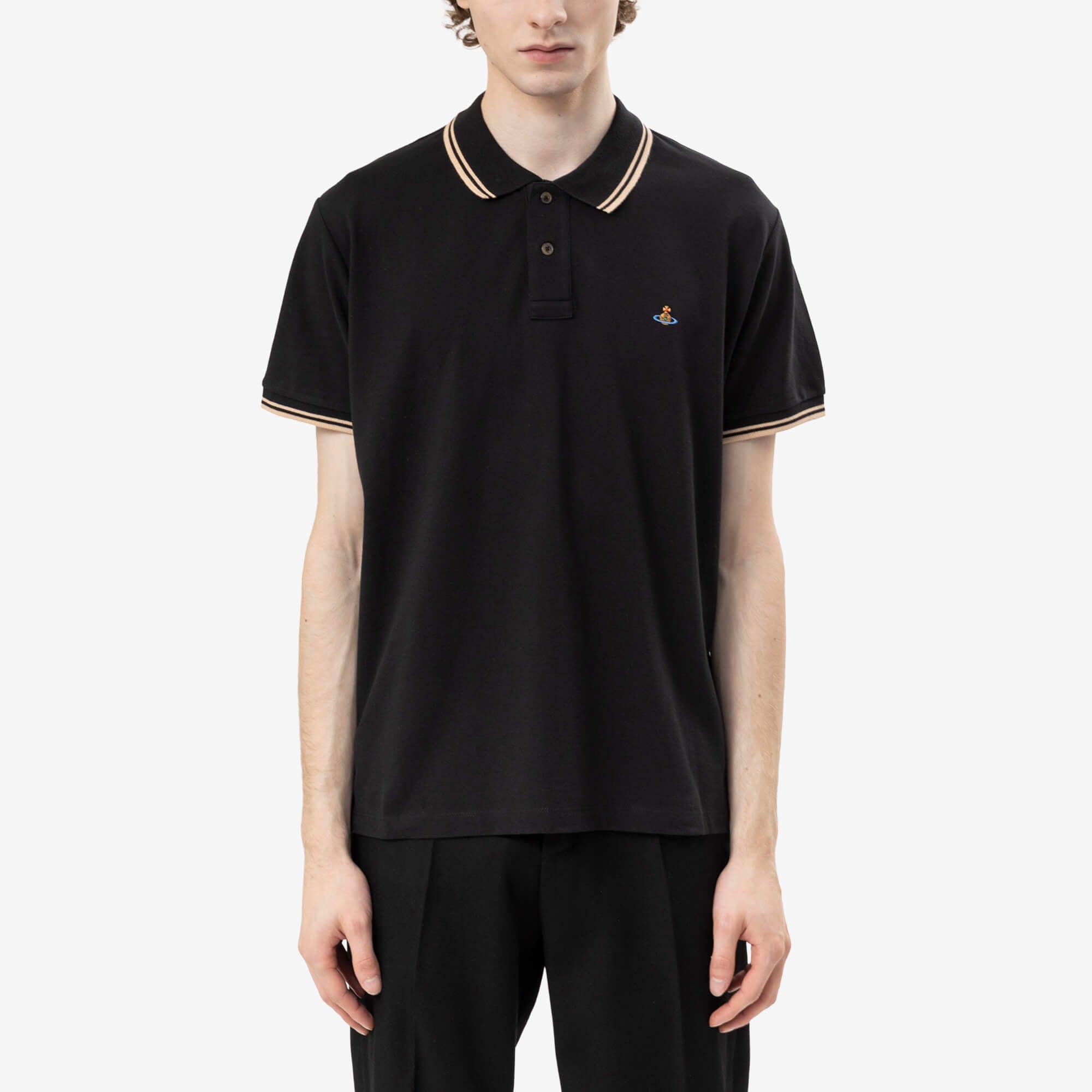 Vivienne Westwood Classic Polo Black-1