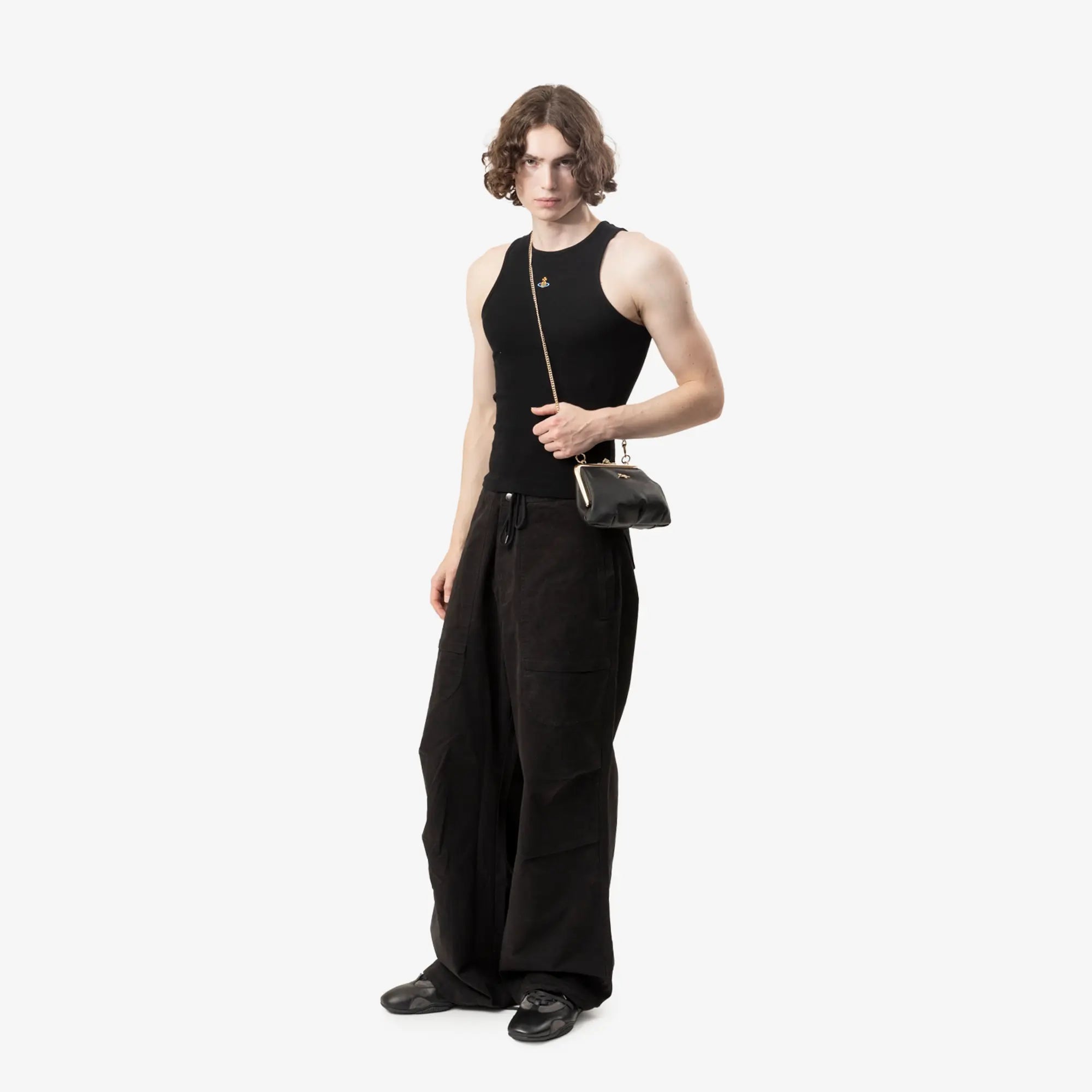 Vivienne Westwood Granny Frame Purse Black - 2