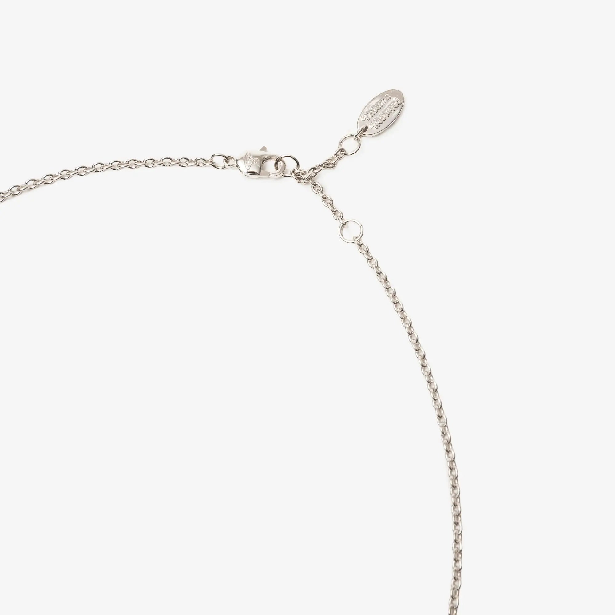 Vivienne Westwood Lucrece Pendant Platinum/White CZ - 3