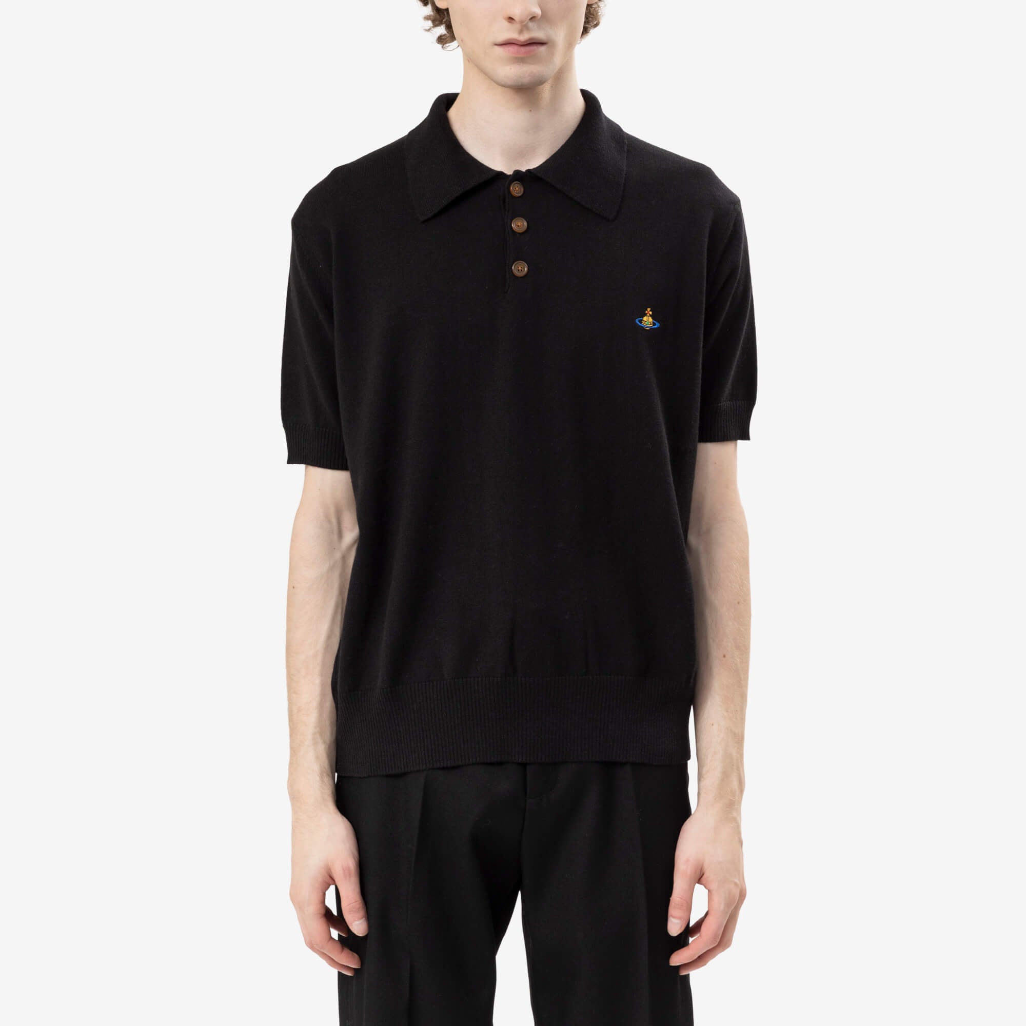 Vivienne Westwood Mark Polo Black-1