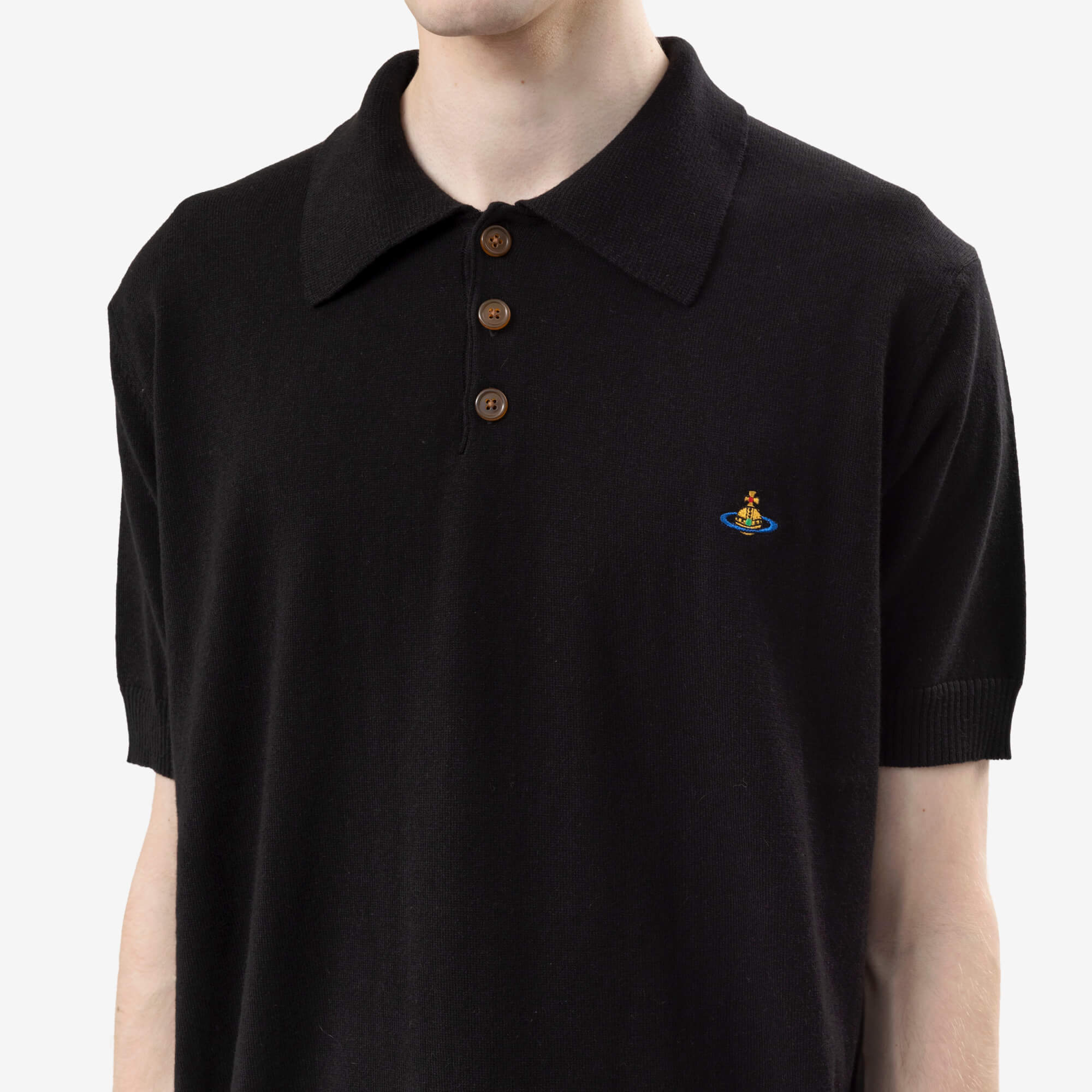 Vivienne Westwood Mark Polo Black-5