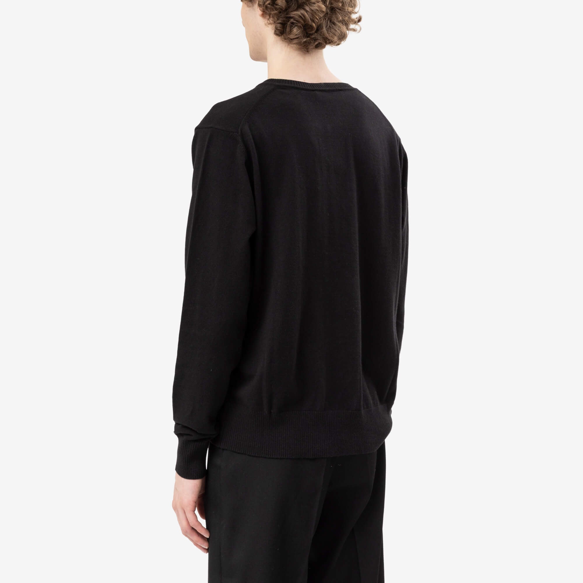 Vivienne Westwood Mark V-Neck Sweater Black-4