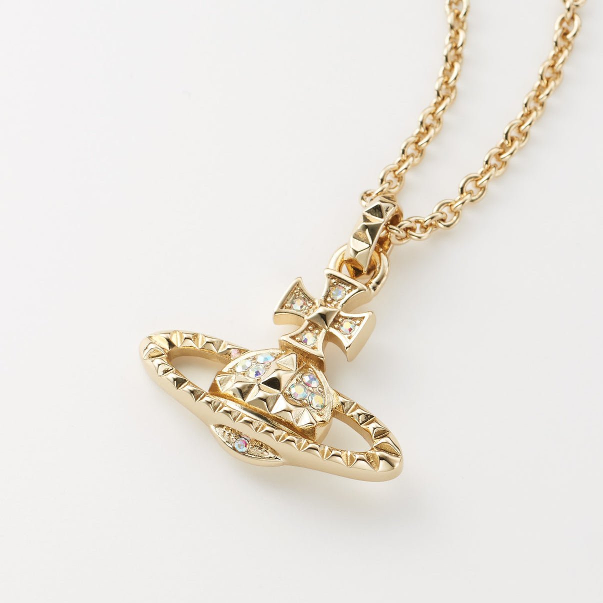 Vivienne Westwood Mayfair Bas Relief Pendant Gold - 2