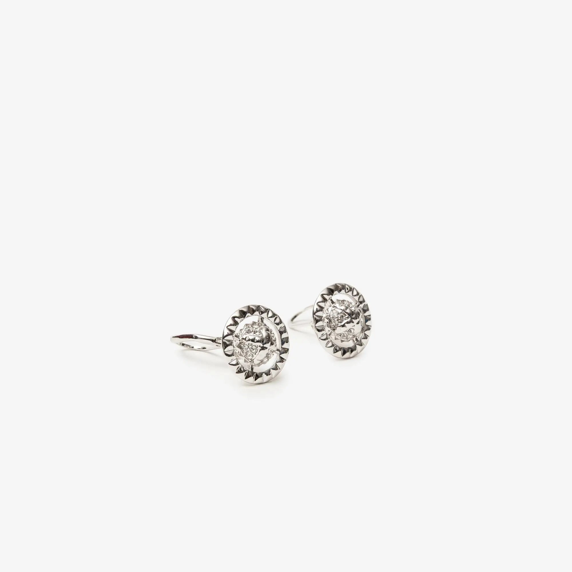 Vivienne Westwood Mayfair Small Orb Earrings Rhodium - 2