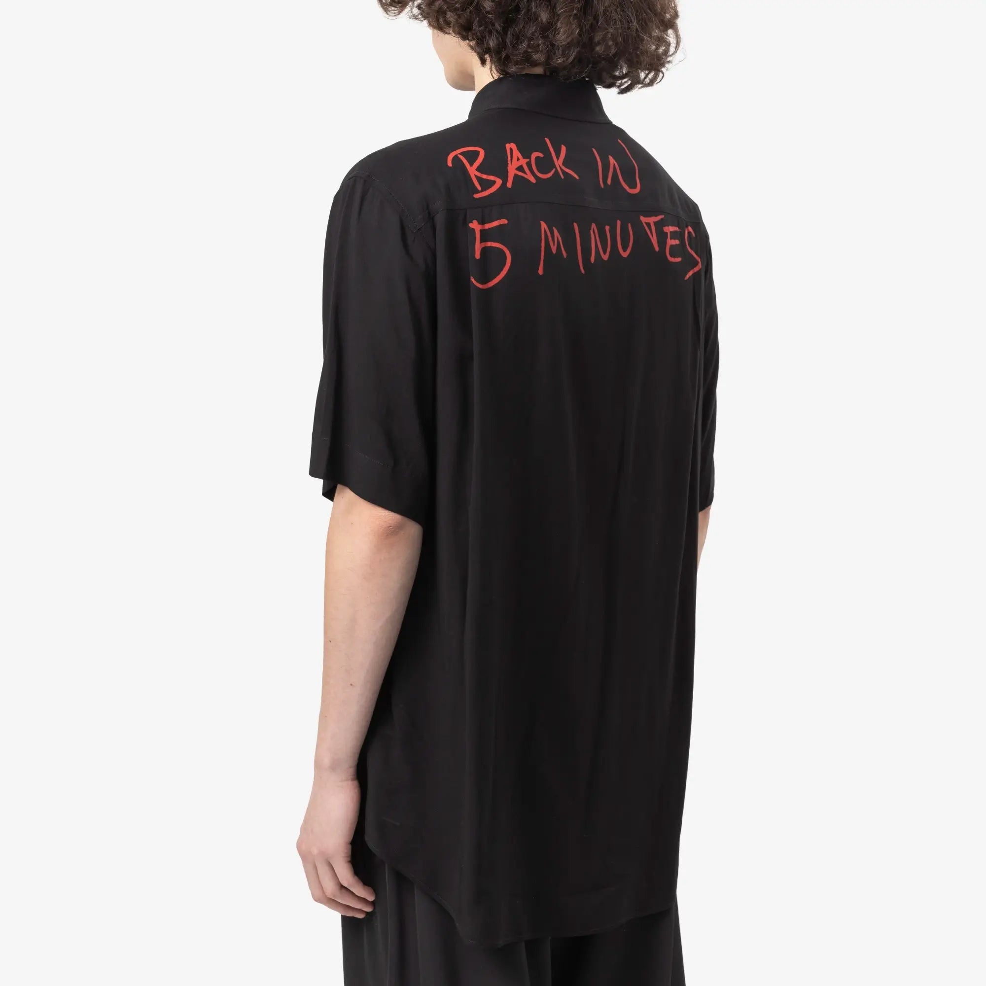 Vivienne Westwood Open 24h Bowling Shirt Black - 4