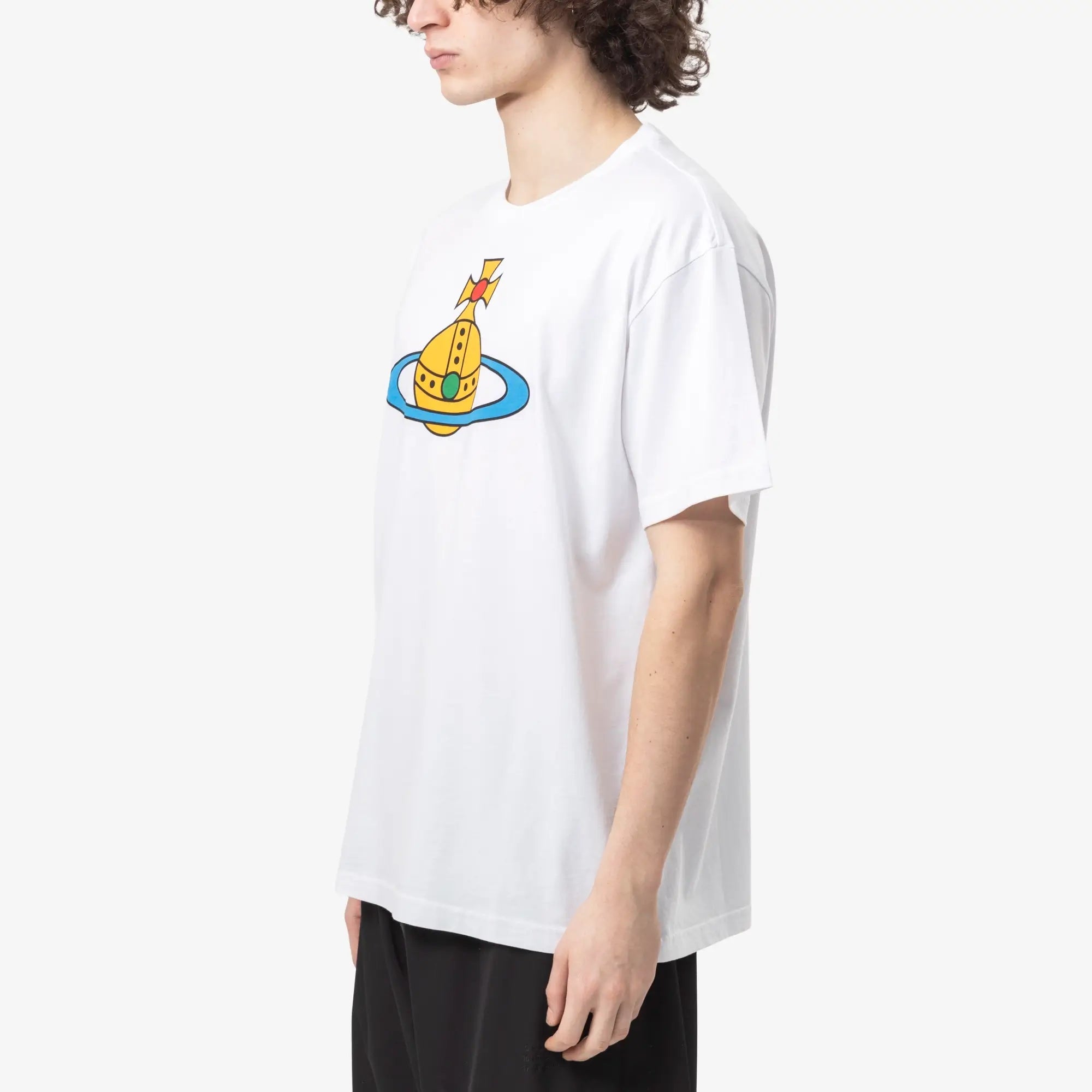 Vivienne Westwood Orb Oversize T-Shirt White - 3