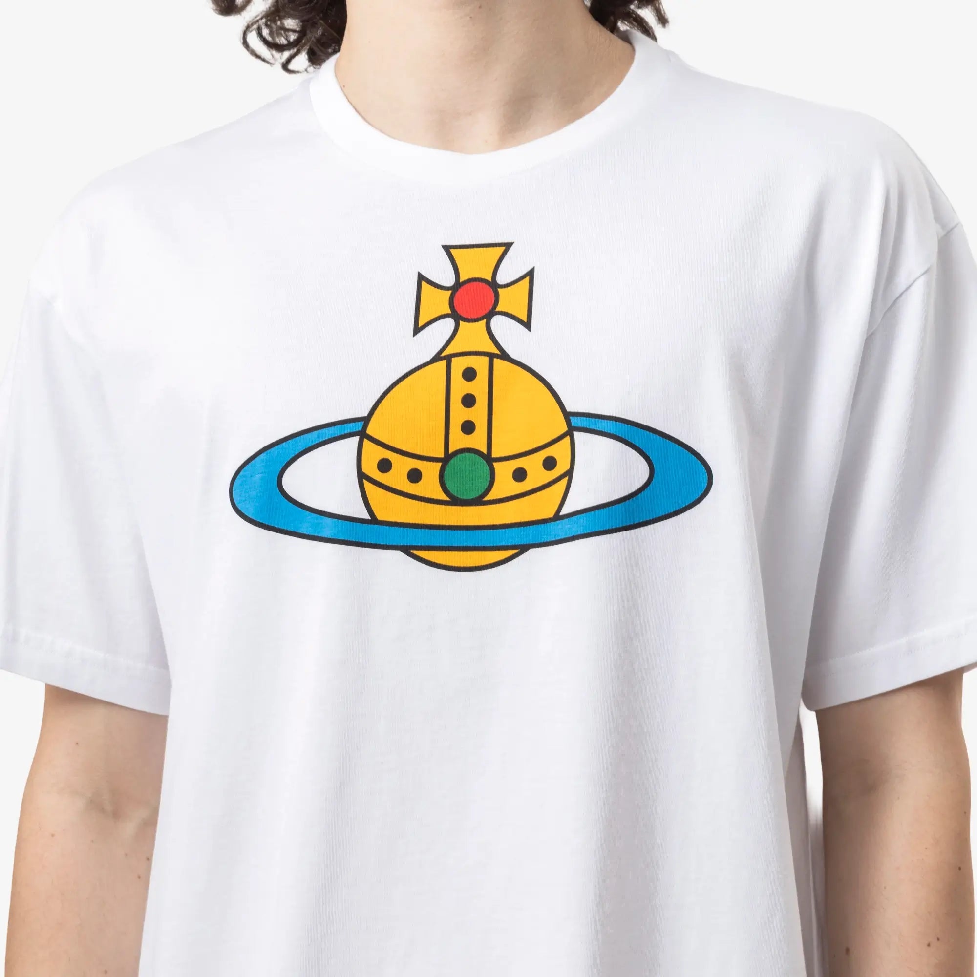 Vivienne Westwood Orb Oversize T-Shirt White - 5