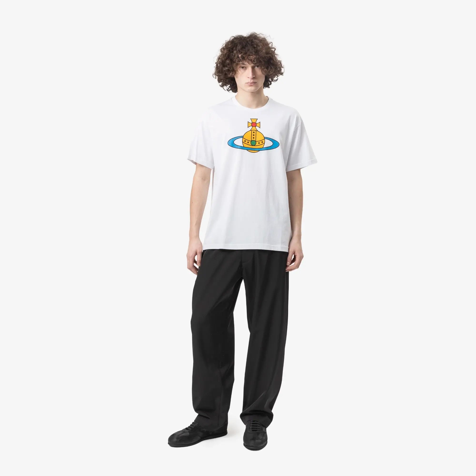 Vivienne Westwood Orb Oversize T-Shirt White - 2