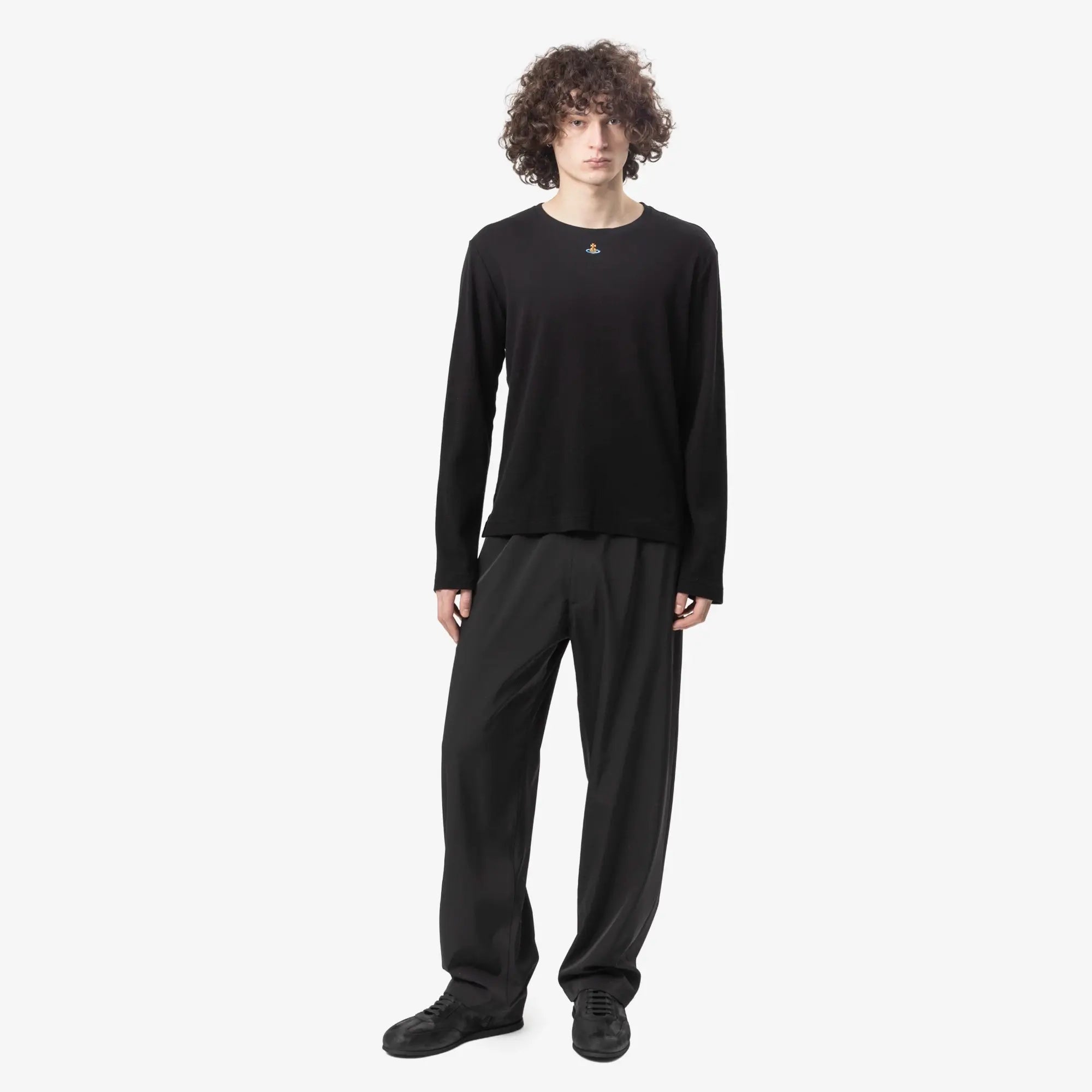 Vivienne Westwood Orb Peru Long Sleeve T-Shirt Black - 2