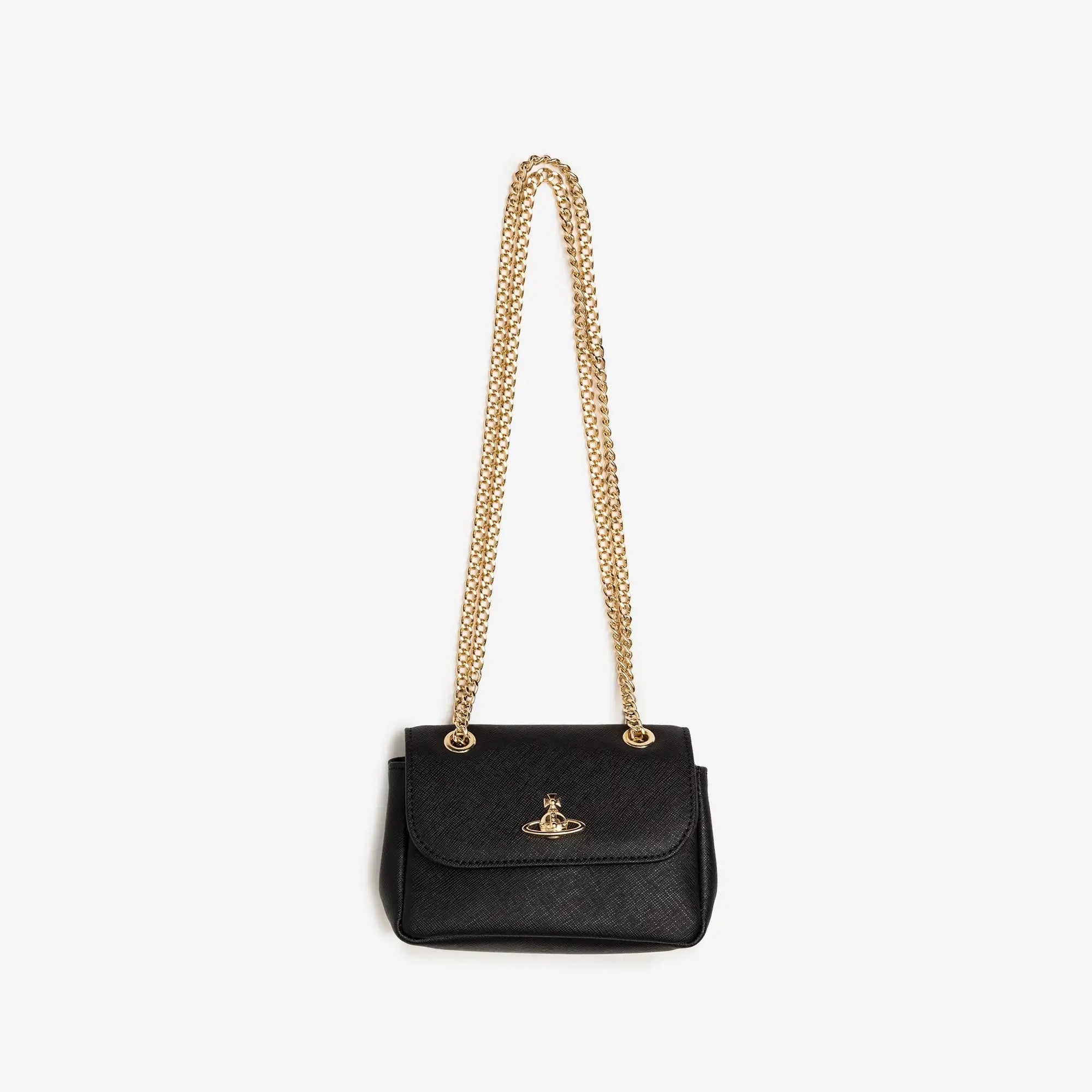 Vivienne Westwood Small Chain Purse Black - 2