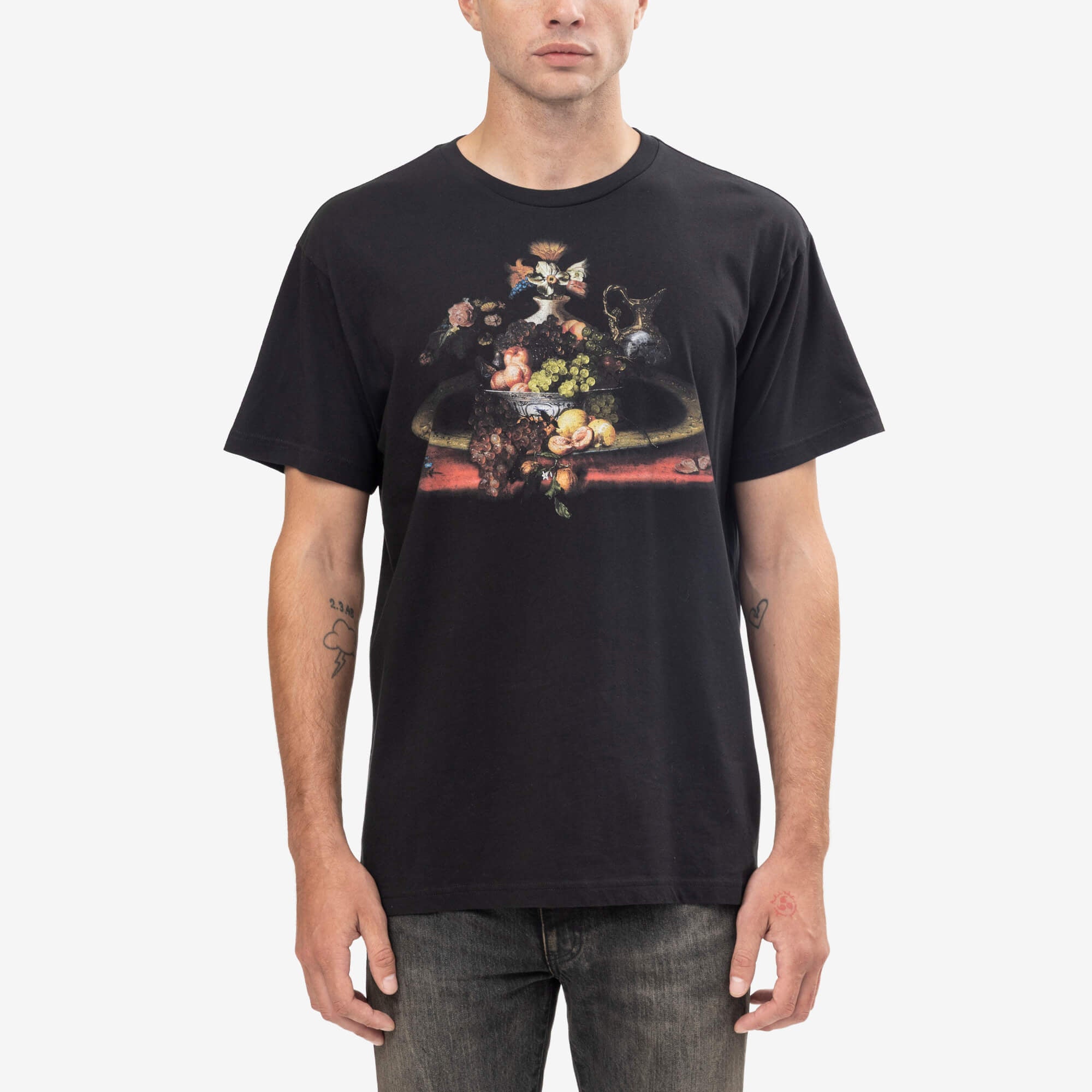 Vivienne Westwood Still Life Orb Classic T-Shirt Black-1