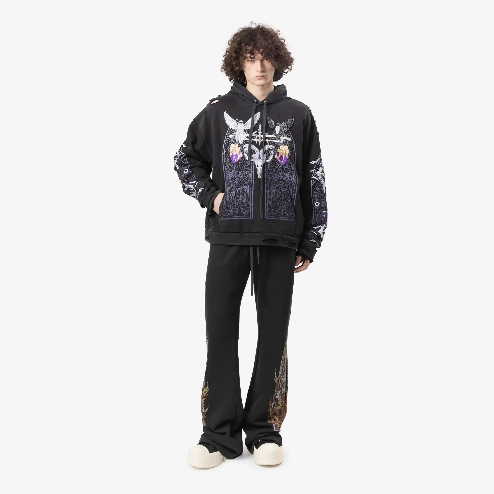 Who Decides War Epitome Hoody Coal - 2