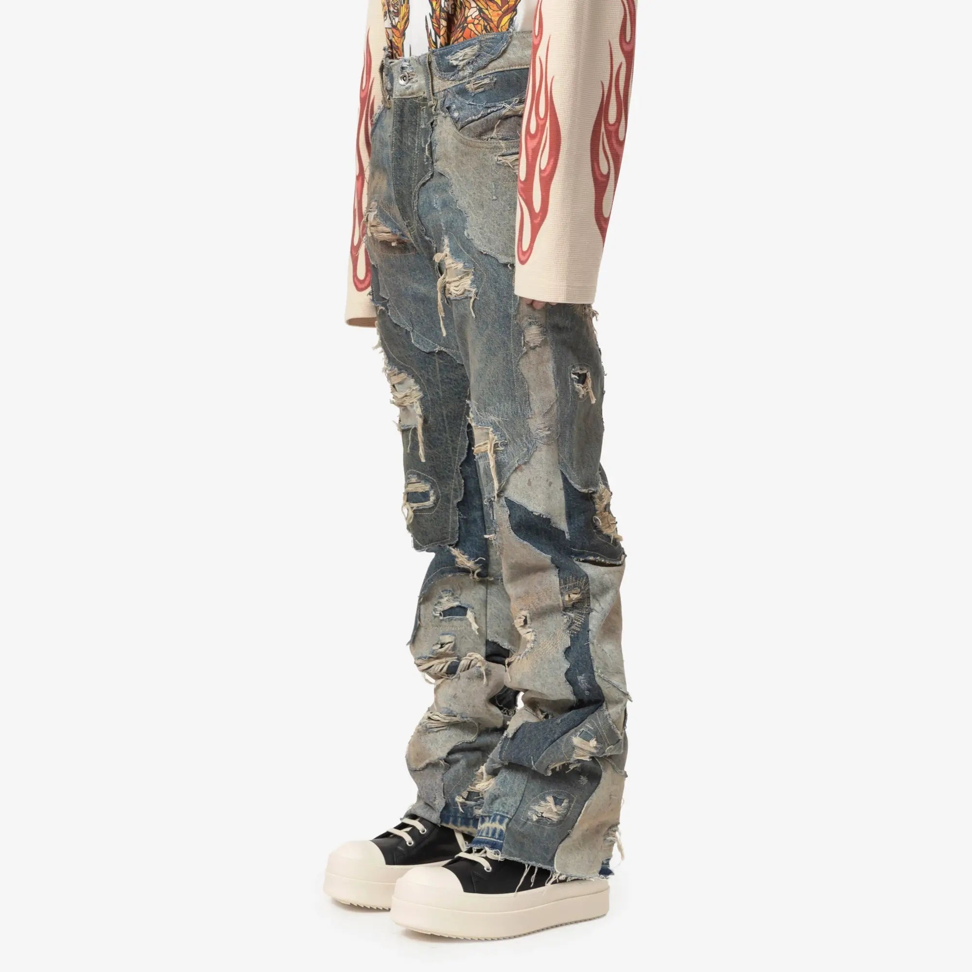 Who Decides War Unearthed Jeans Blue - 3