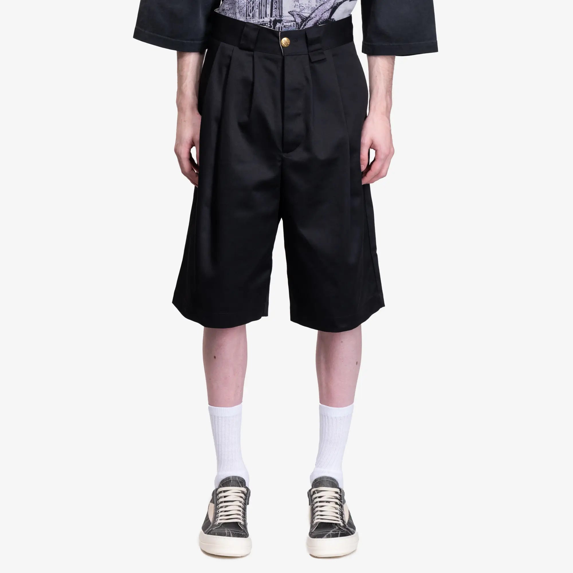 Willy Chavarria Borracho Shorts Black - 1