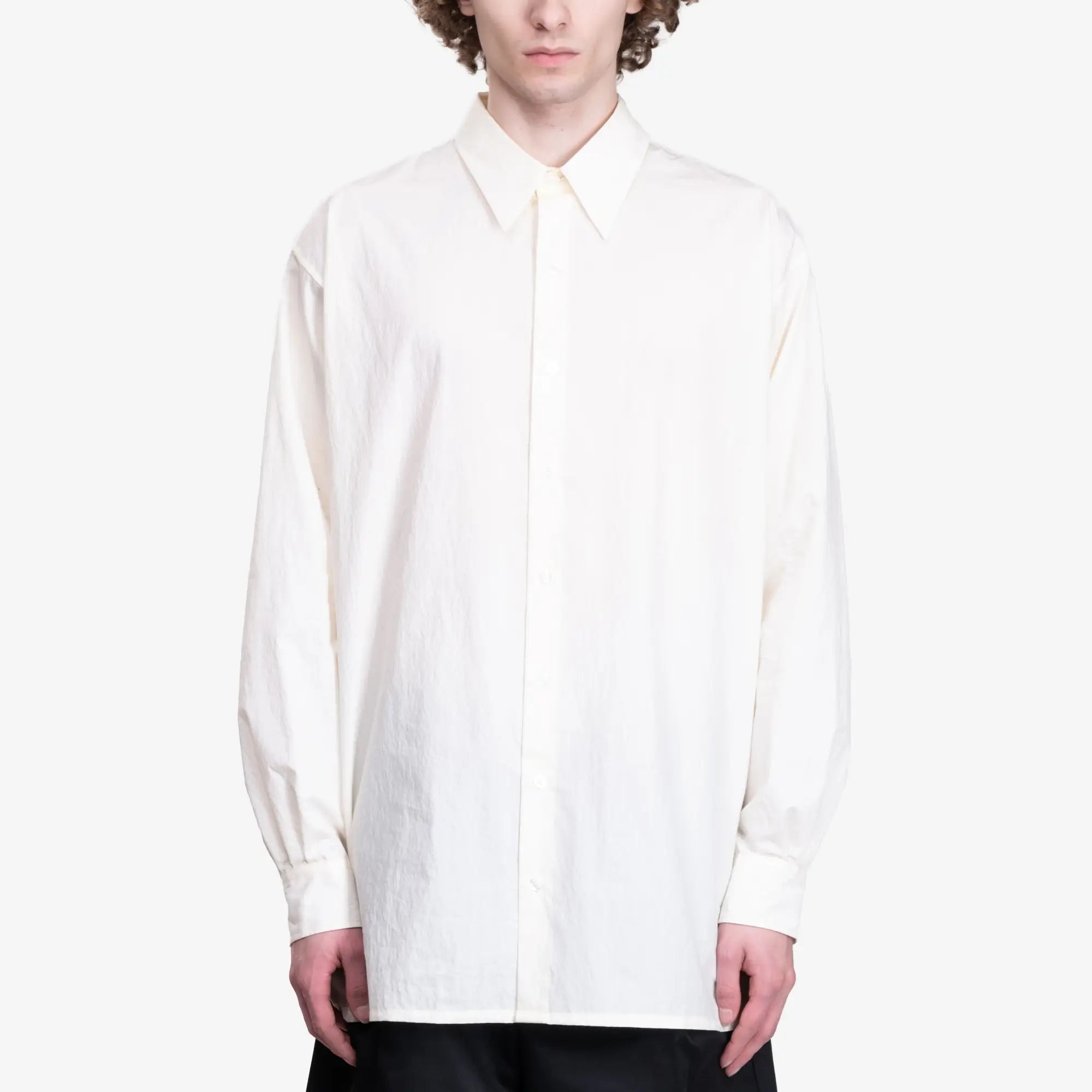 Willy Chavarria Cravat Shirt Off White - 5