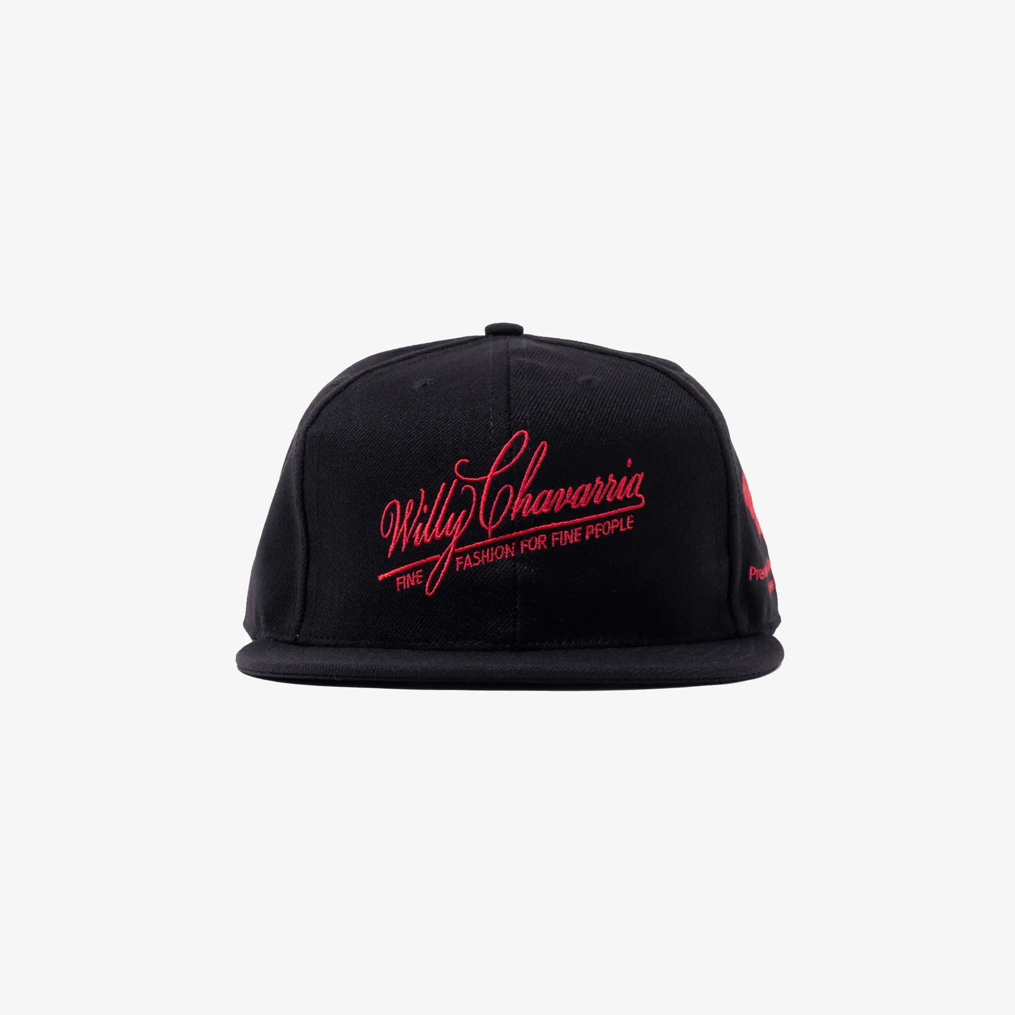 Willy Chavarria Fine Fashion Cap Black - 1