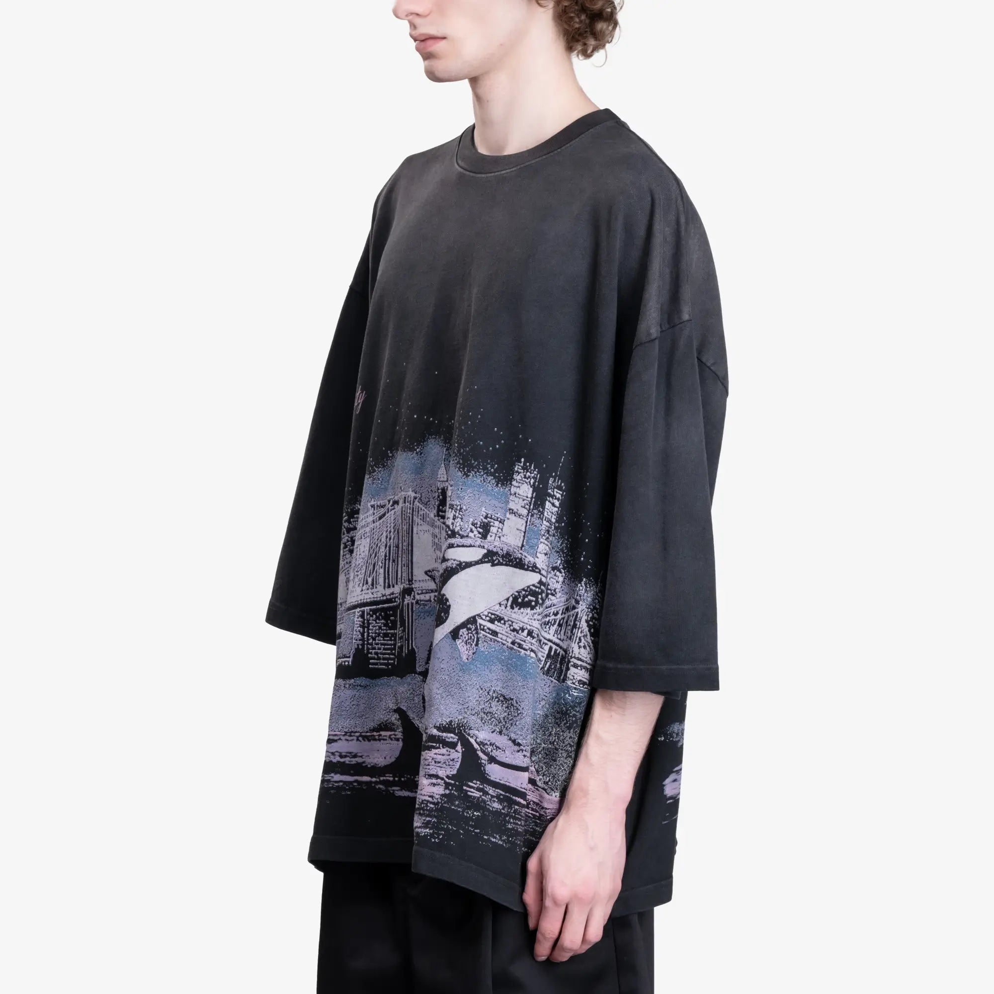 Willy Chavarria Free Willy Buffalo Tee Black - 3