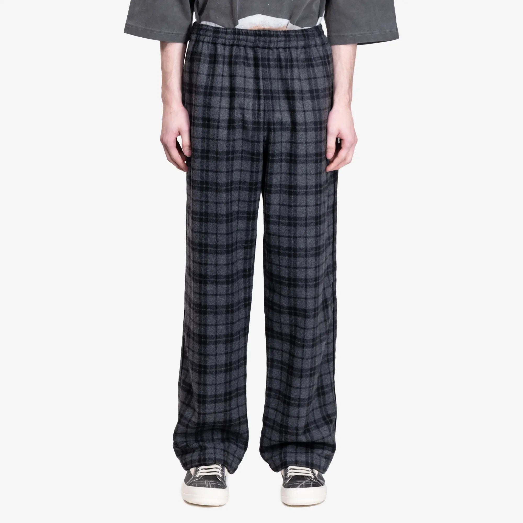 Willy Chavarria Ruff Rider Pants Charcoal - 1