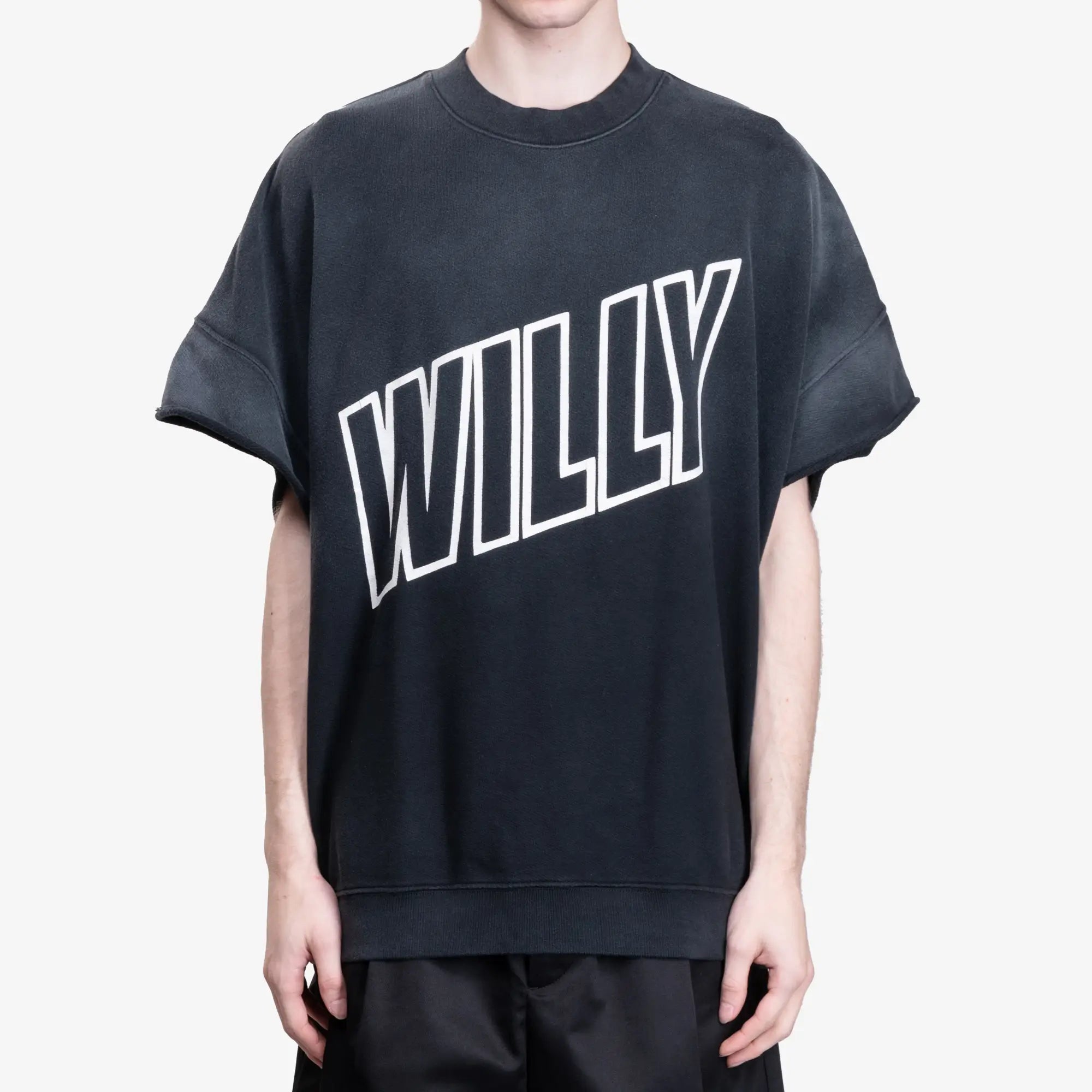 Willy Chavarria Willy Muscle Tee Black - 1