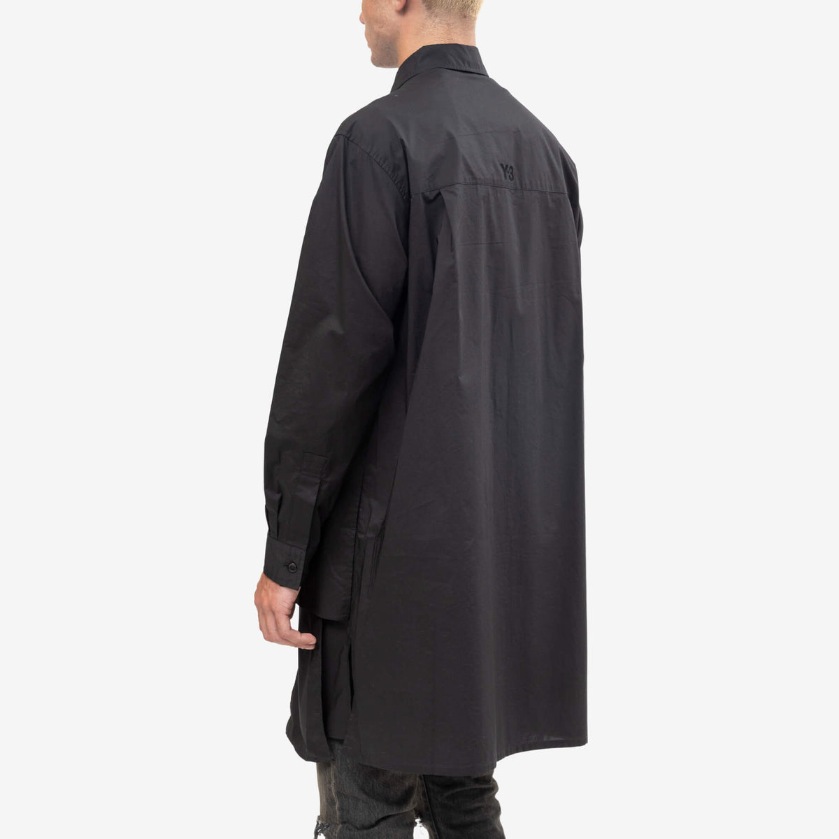 Y-3 Adaptive Cotton Shirt Black-4