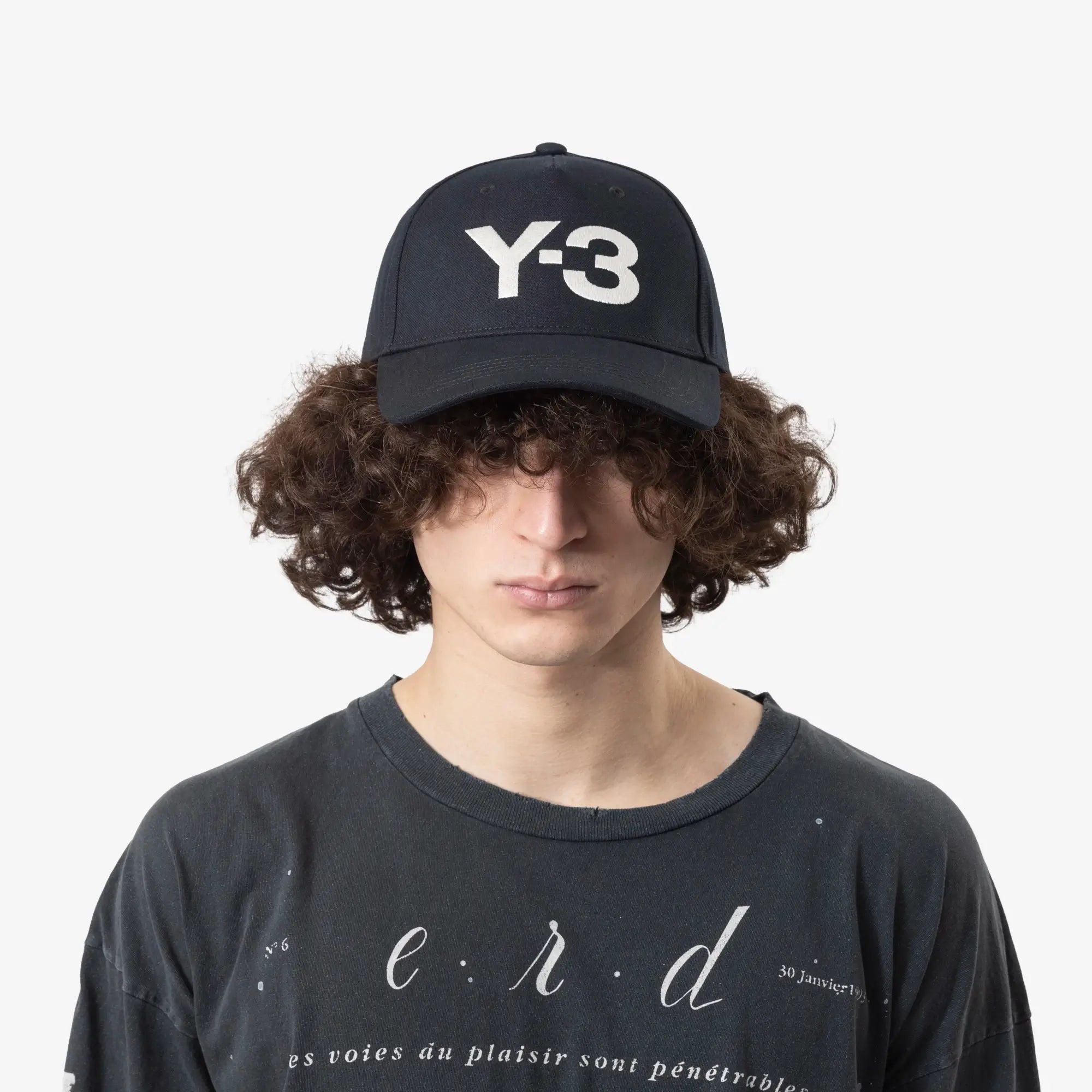 Y - 3 Y - 3 Logo Cap Black - 2