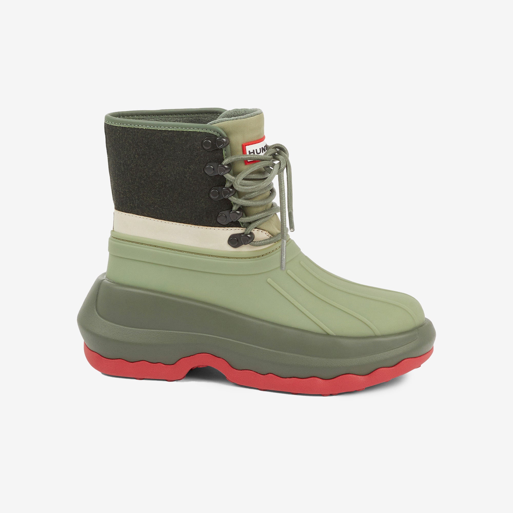 Kenzo Kenzo x Hunter Ankle Boots Dark Khaki - 1