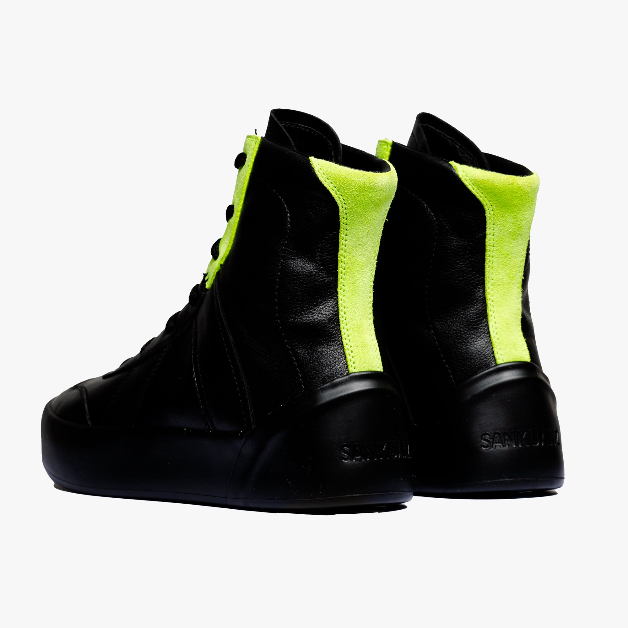 Sankuanz Neon Stripe Sandal Boots