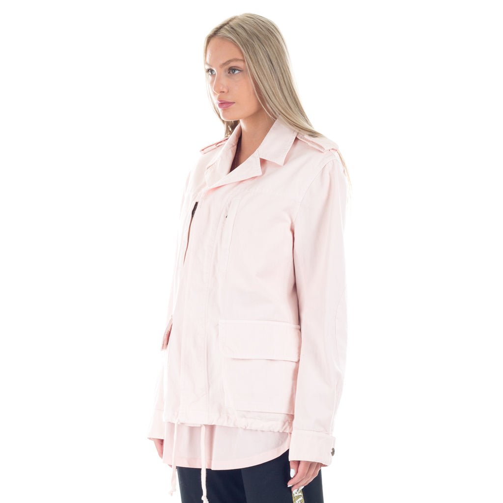 Faith Connexion Womens Biker M65 Jacket Pink - 2