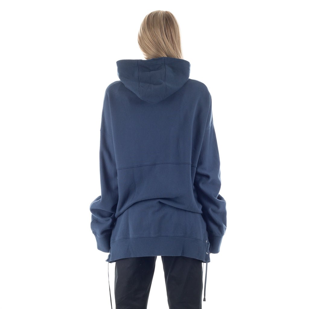 Faith Connexion Womens K - Way Laced Zip Hoody Navy - 2