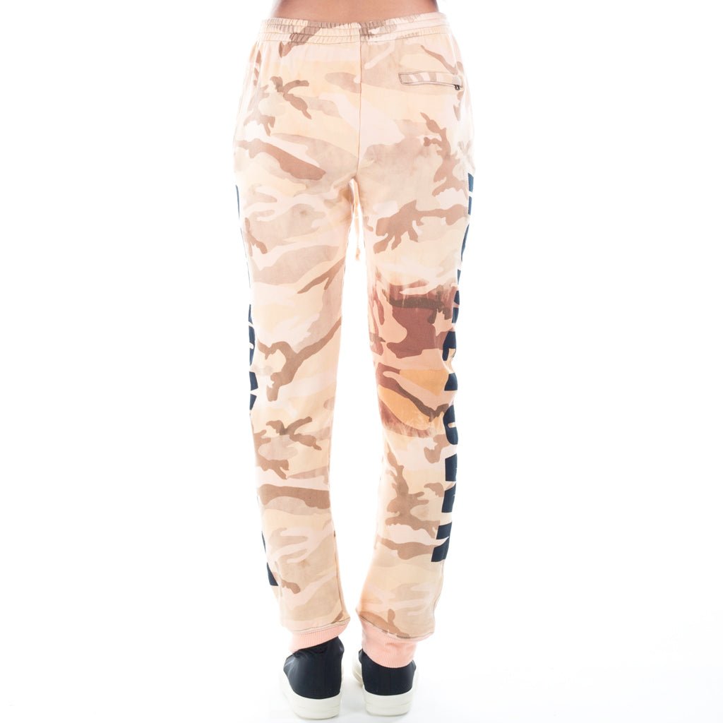 Faith Connexion Womens Kappa Camouflage Sweatpants Orange - 3