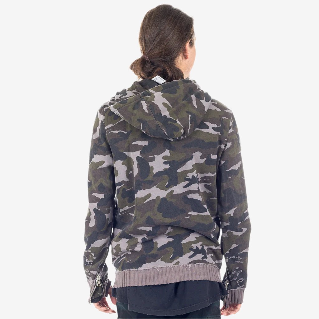 Nid de Guepes Birdshot Zip Hoody Camouflage - 3