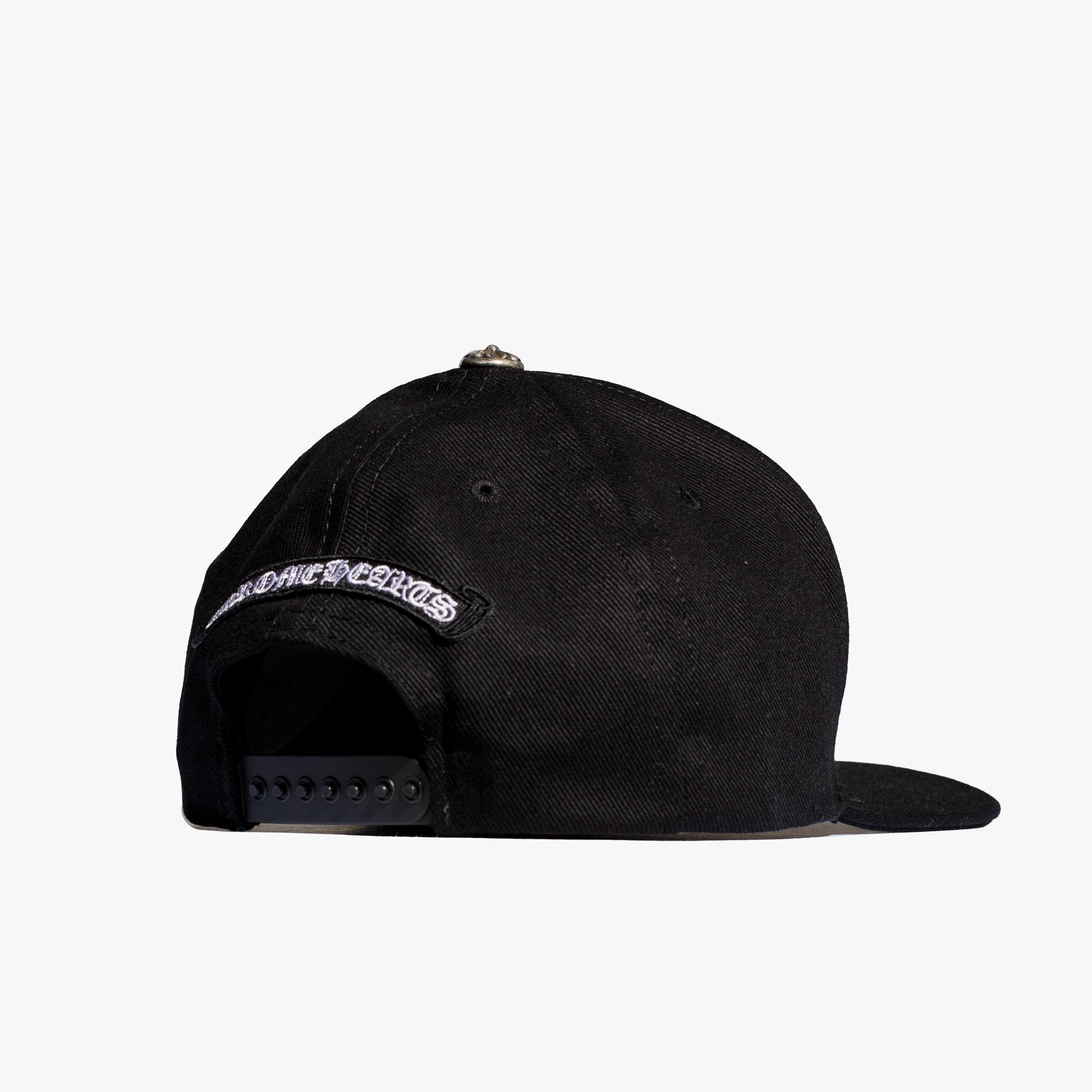 Chrome Hearts Vertical CH Denim Baseball Cap