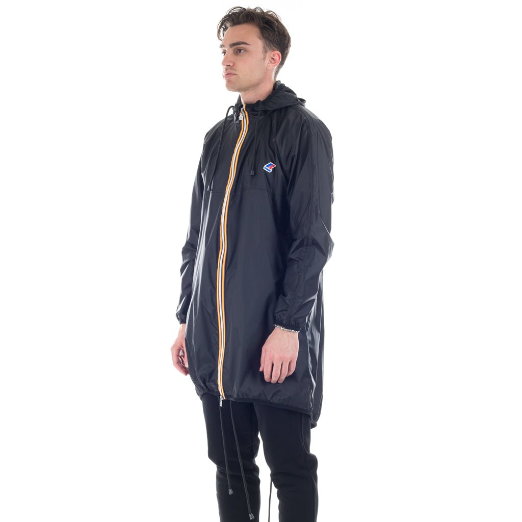 Faith Connexion K - Way Fishtail Raincoat Black - 3