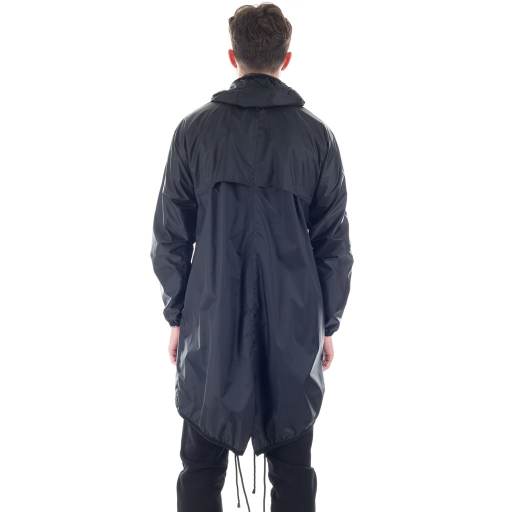 Faith Connexion K - Way Fishtail Raincoat Black - 4