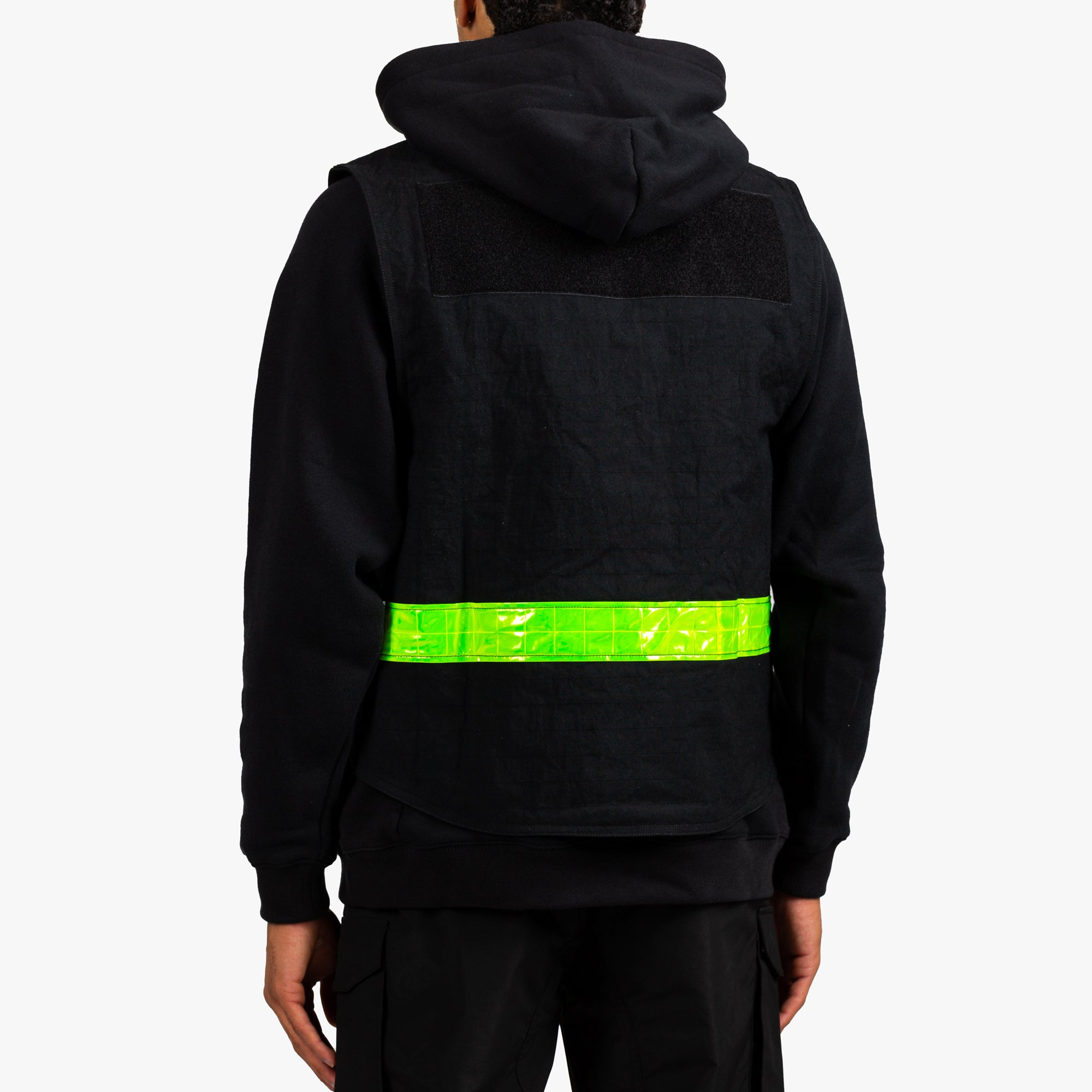 Sankuanz Tactical Vest Hoodie Black - 3