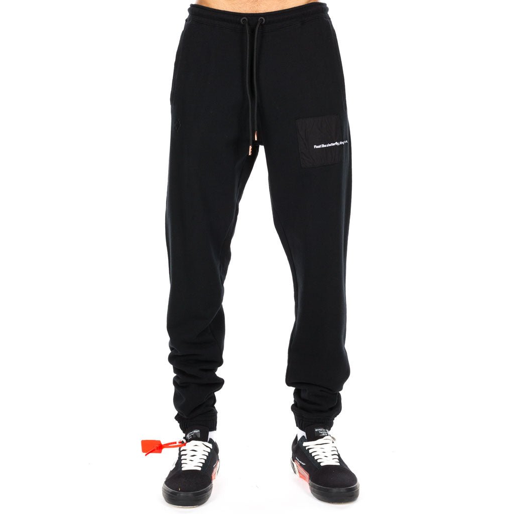 Marcelo Burlon Ali Butterfly Sweatpants Black - 1